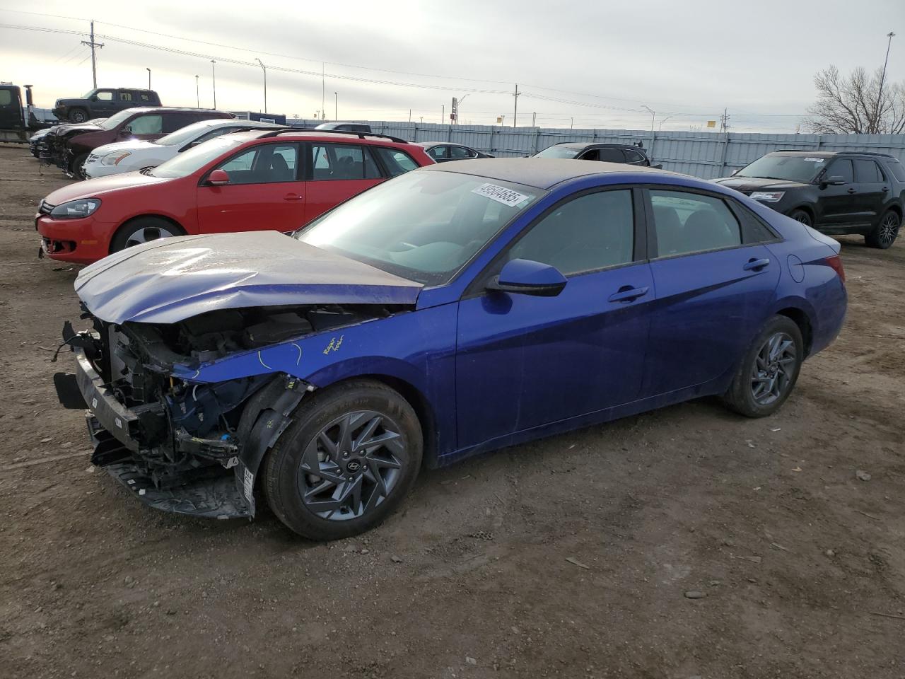 2024 HYUNDAI ELANTRA SEL VIN:KMHLM4DG0RU811458