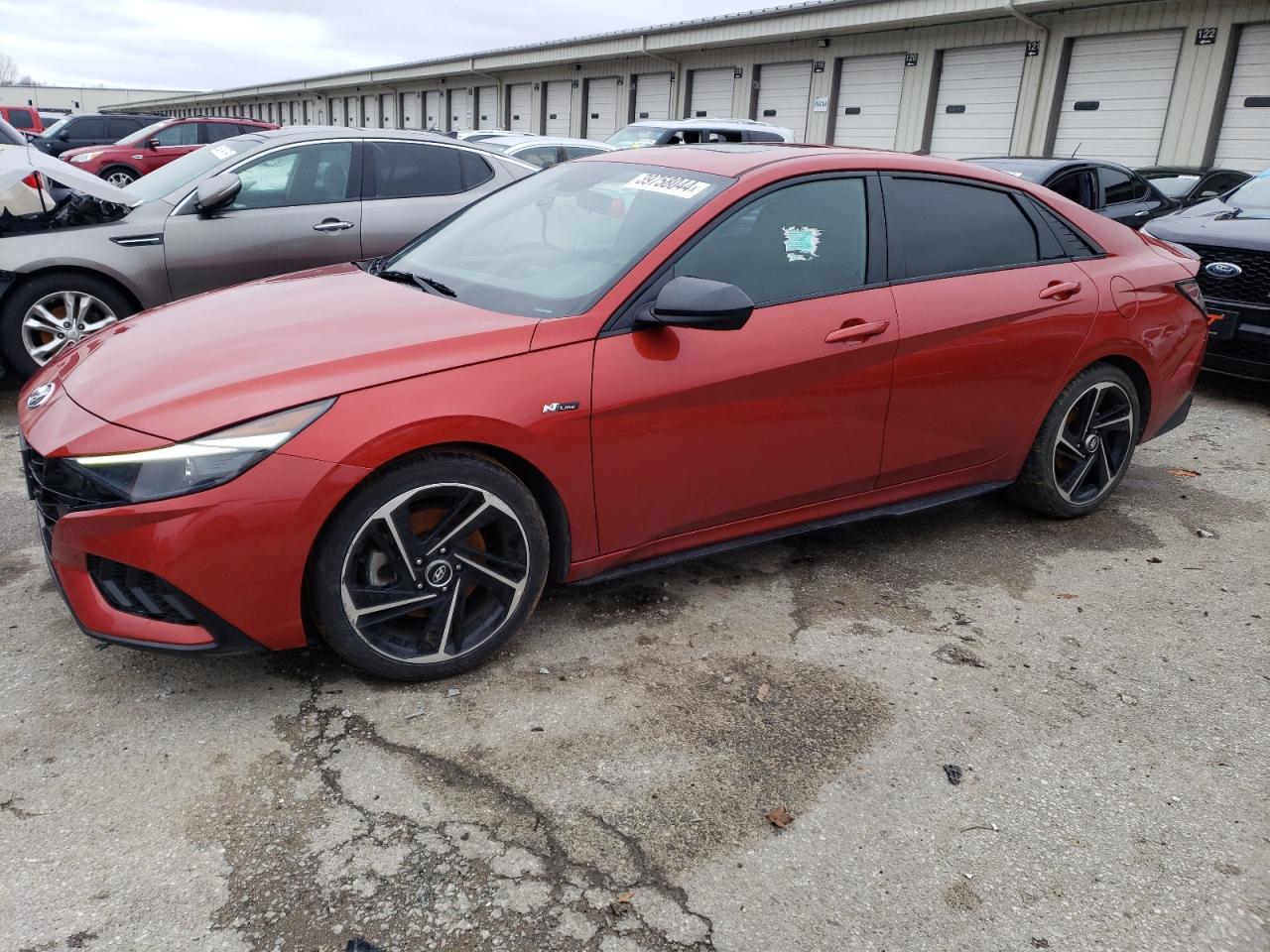2022 HYUNDAI ELANTRA N LINE VIN:KMHLR4AFXNU240780