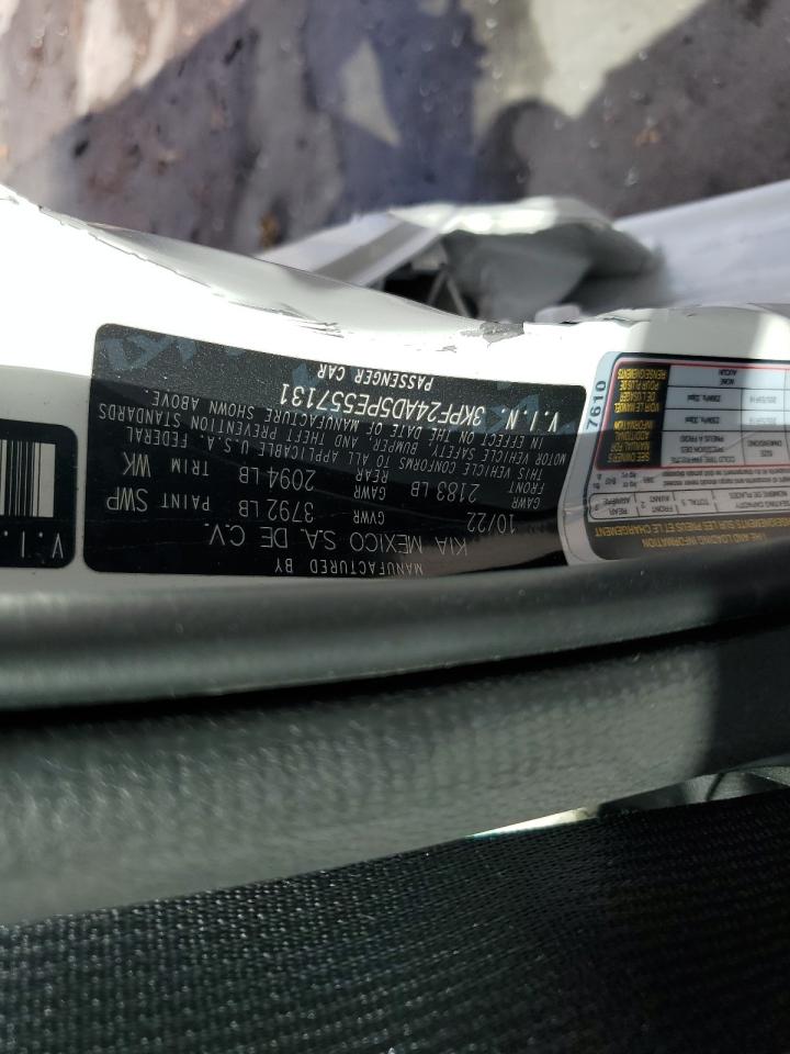 2023 KIA FORTE LX VIN:3KPF24AD5PE557131
