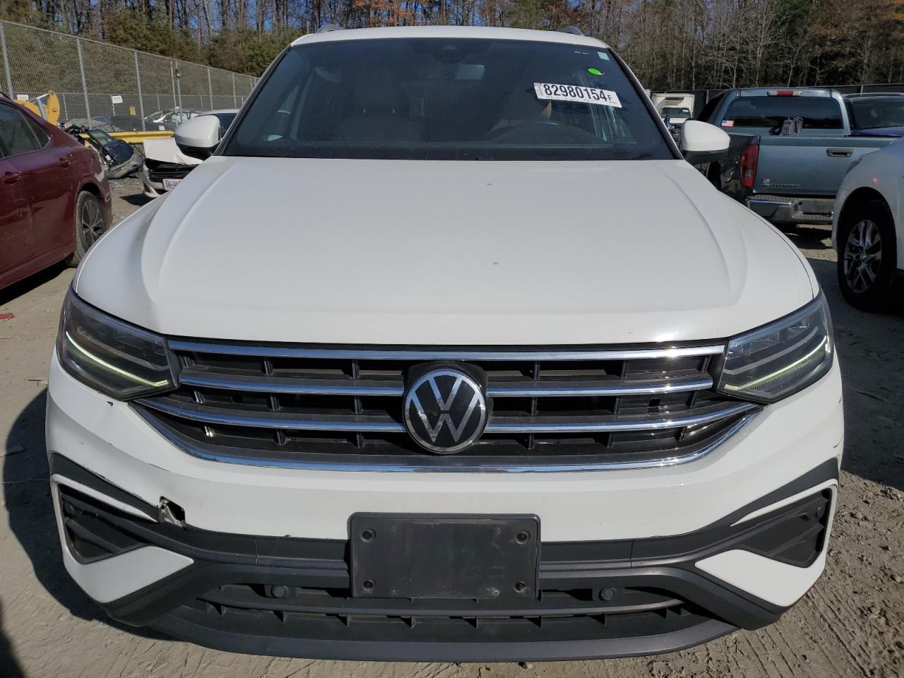 2022 VOLKSWAGEN TIGUAN SE VIN:3VV3B7AX8NM059296
