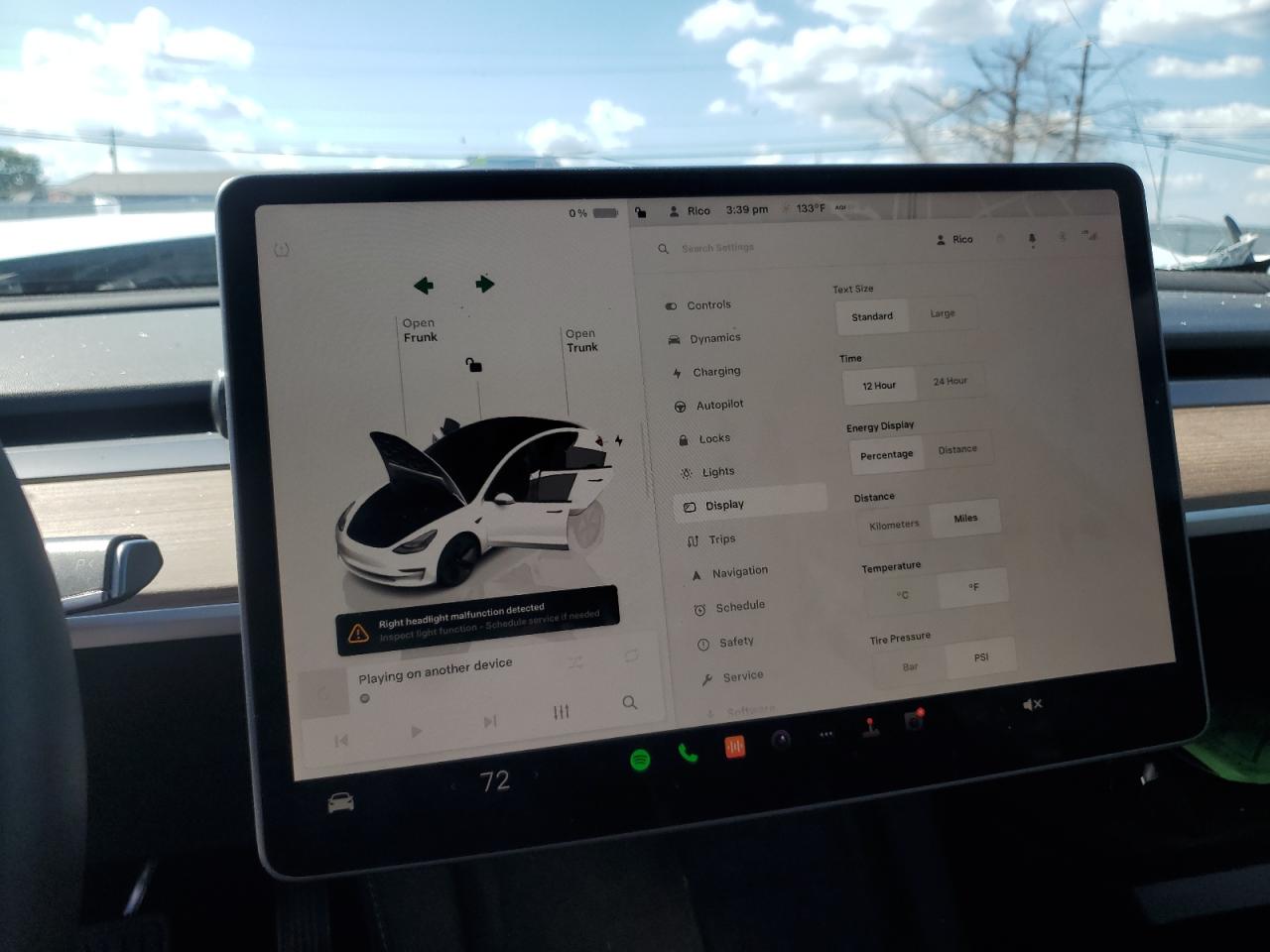 2023 TESLA MODEL 3  VIN:5YJ3E1EA8PF606261