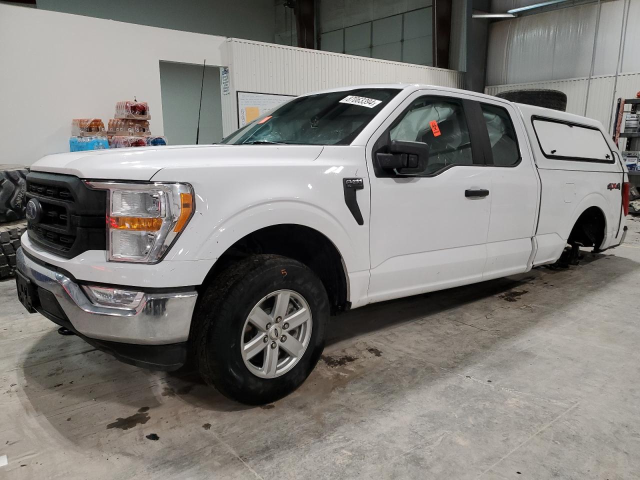 2022 FORD F150 SUPER CAB VIN:1FTFX1E55NKD39753