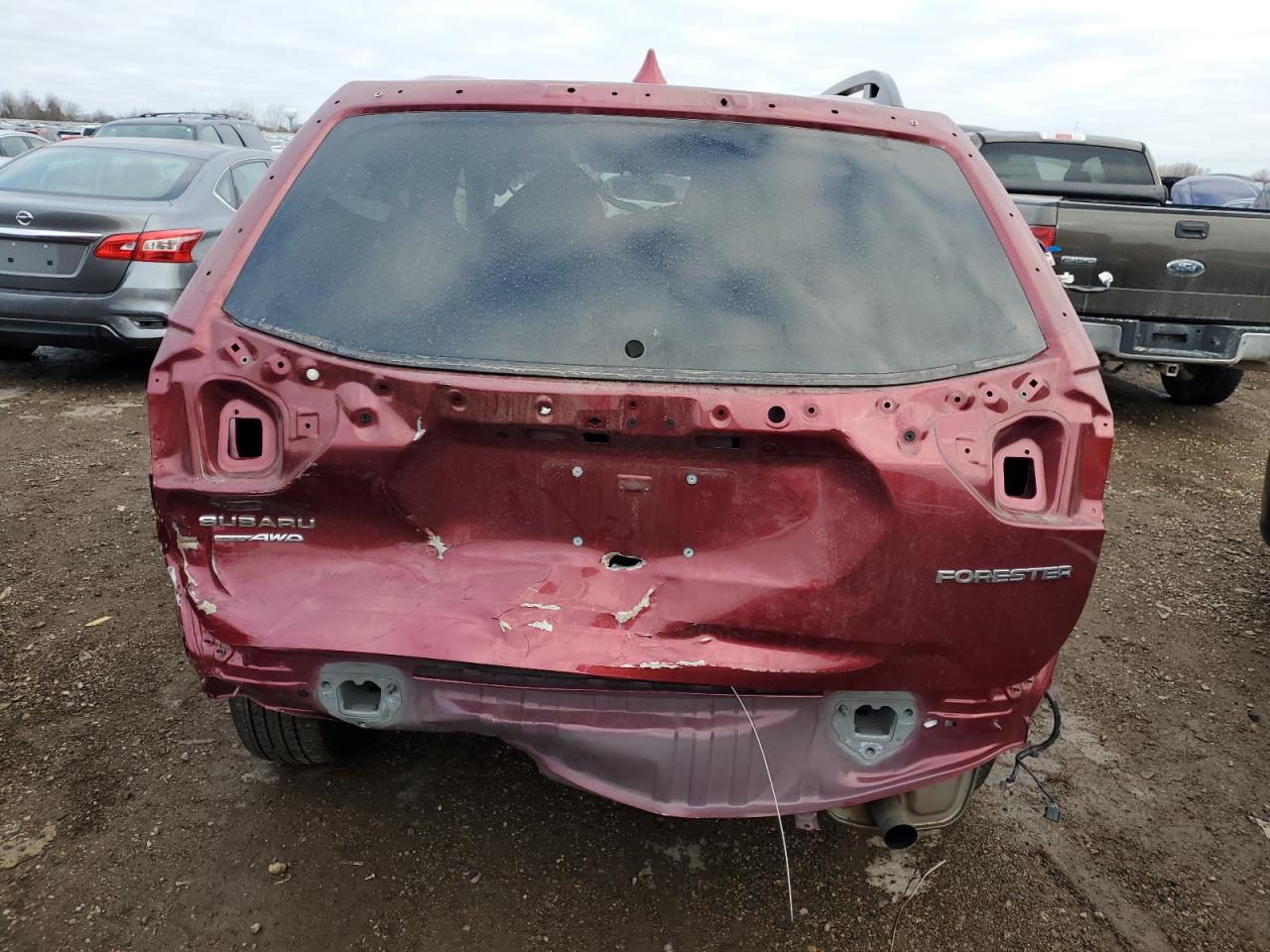 2022 SUBARU FORESTER PREMIUM VIN:JF2SKAEC6NH443677