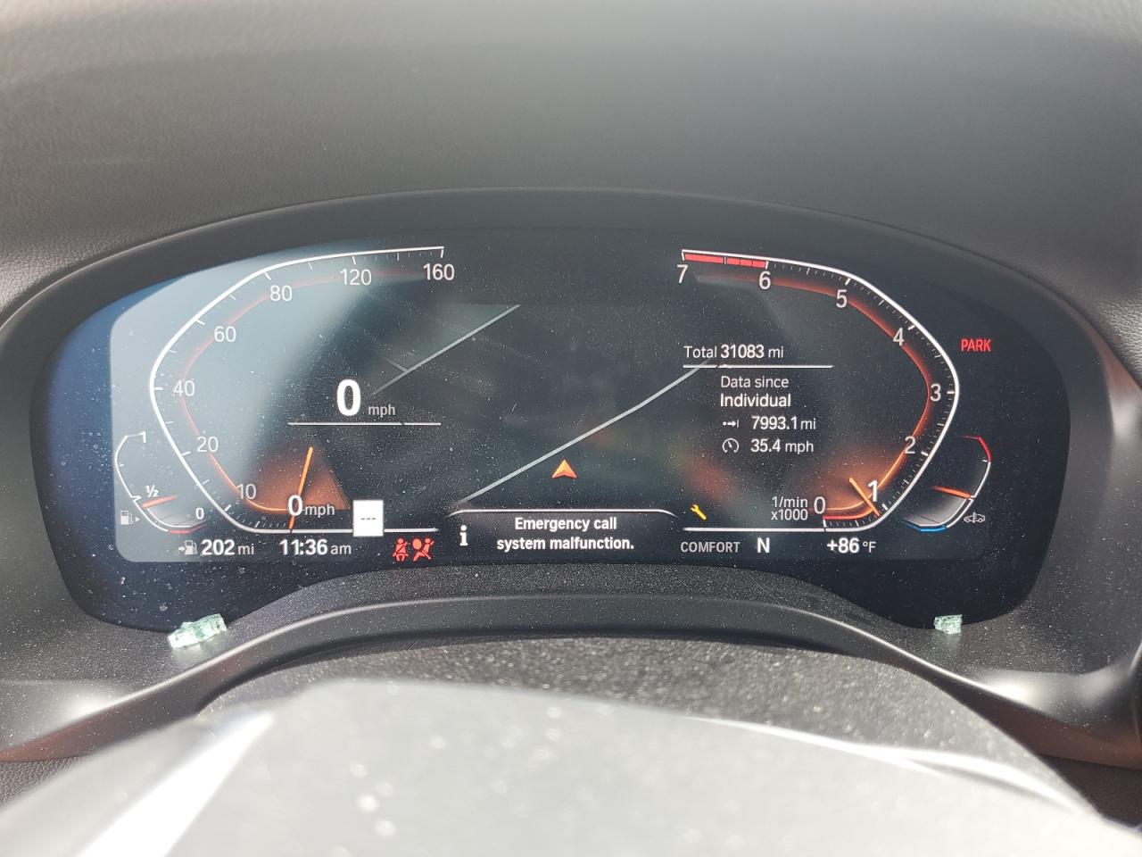 2022 BMW X3 XDRIVE30I VIN:5UX53DP03N9K86308