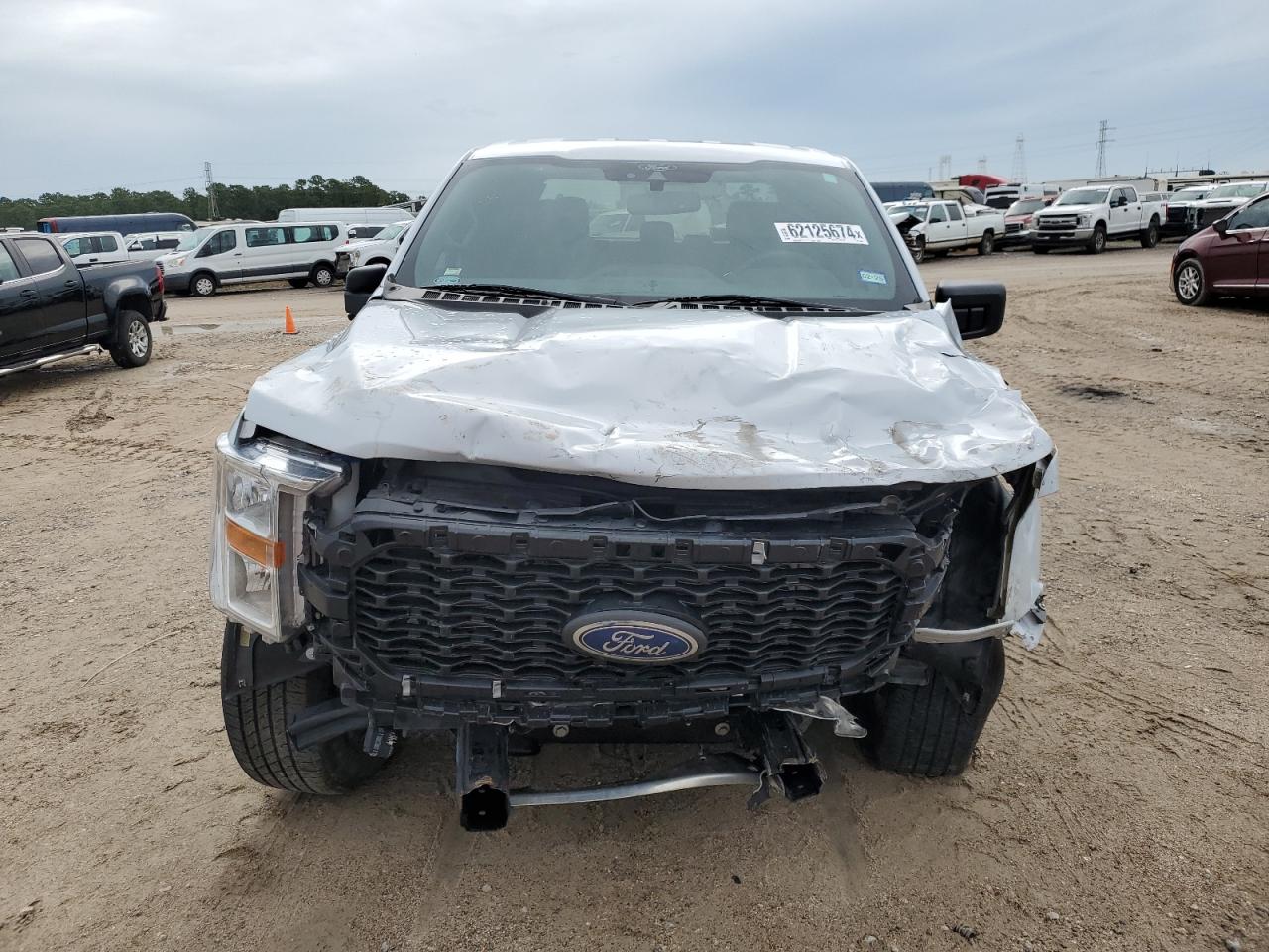 2022 FORD F150 SUPERCREW VIN:1FTEW1CPXNKD08596