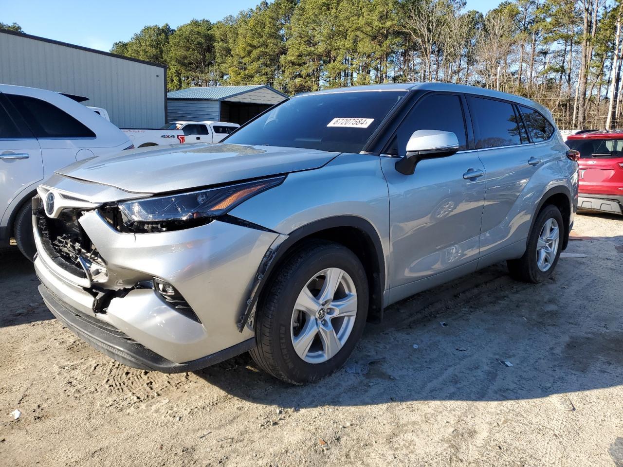 2022 TOYOTA HIGHLANDER L VIN:5TDBZRBHXNS579850