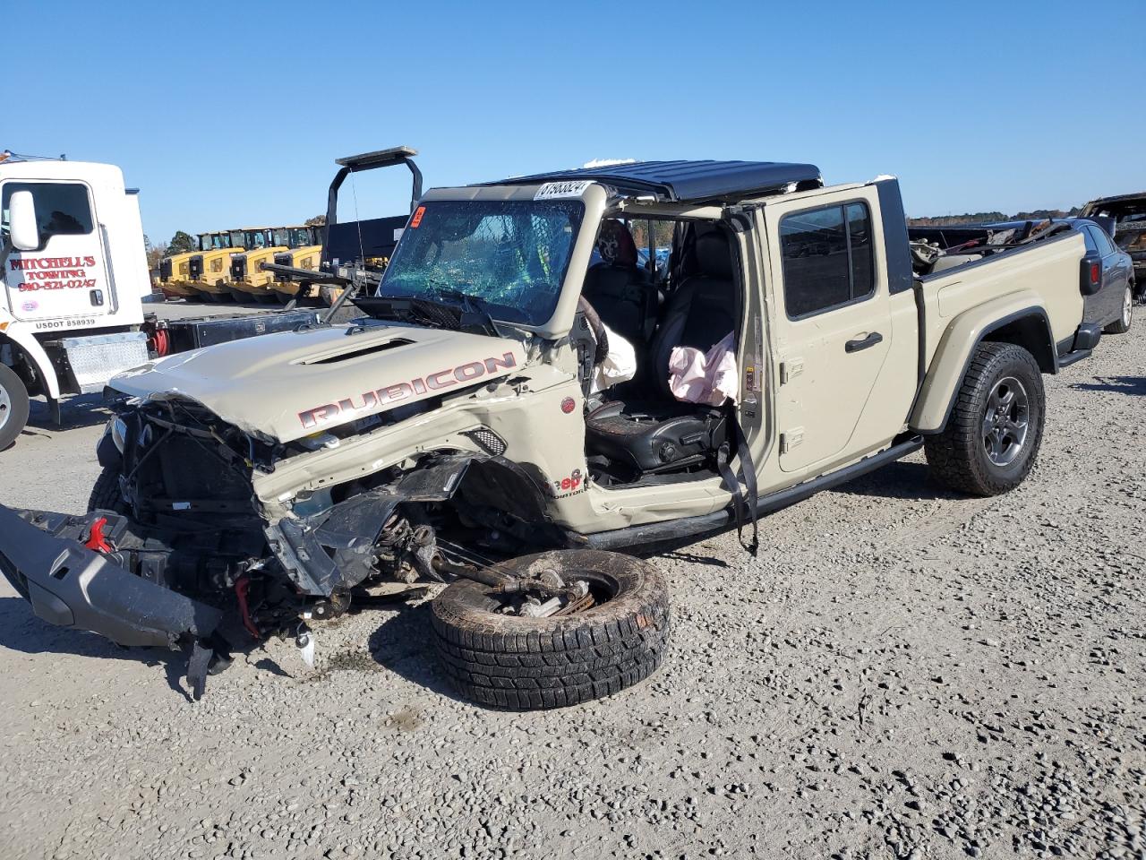 2022 JEEP GLADIATOR RUBICON VIN:1C6JJTBG6NL173421