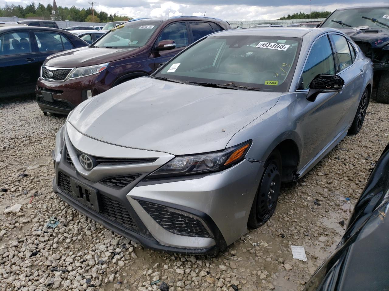 2022 TOYOTA CAMRY SE VIN:4T1G11BK3NU049382