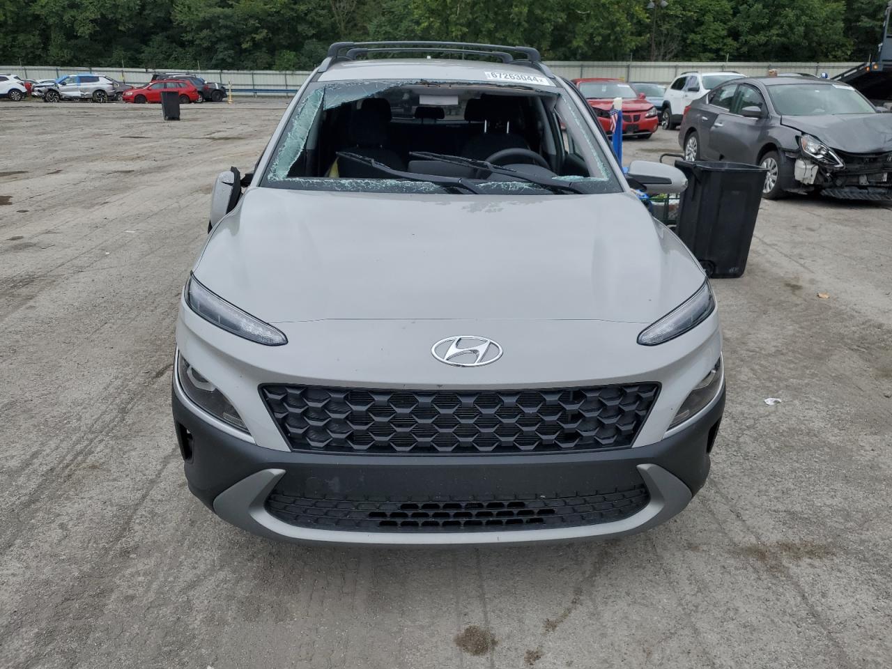 2022 HYUNDAI KONA SEL VIN:KM8K6CABXNU857656