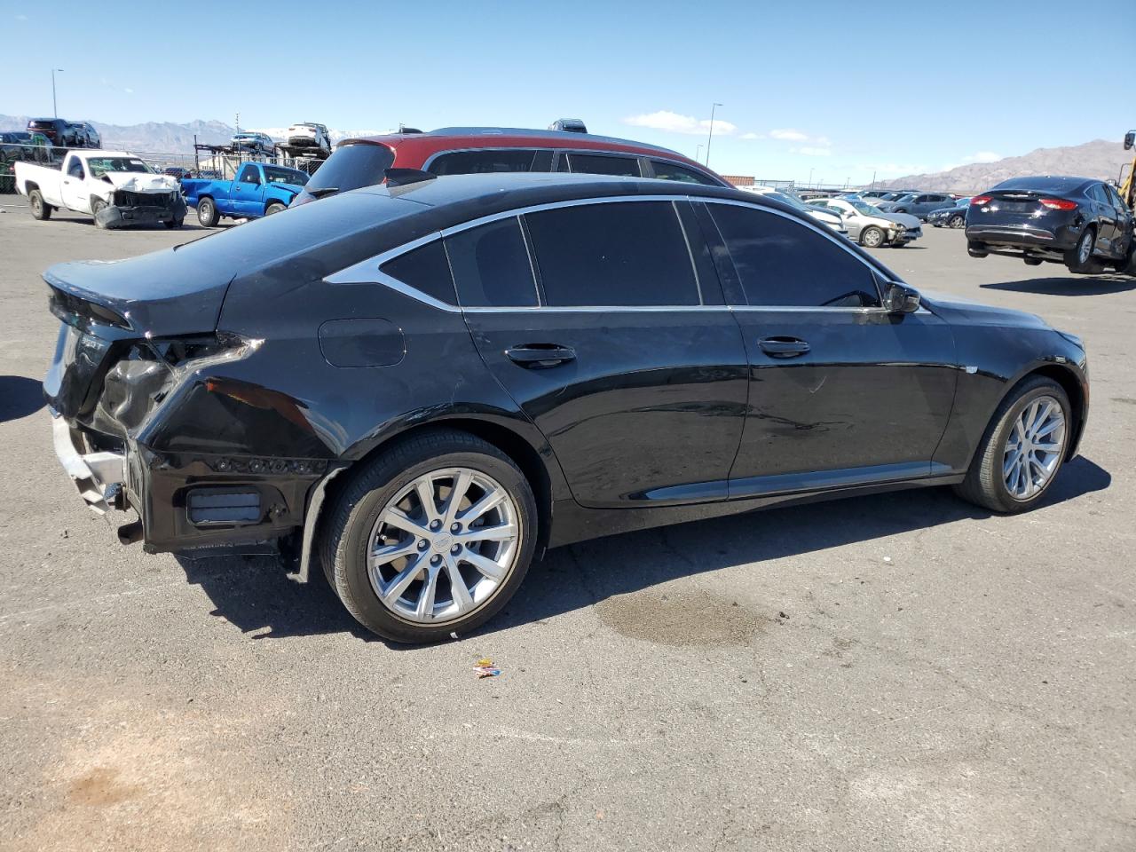 2022 CADILLAC CT5 LUXURY VIN:1G6DX5RK5N0117002