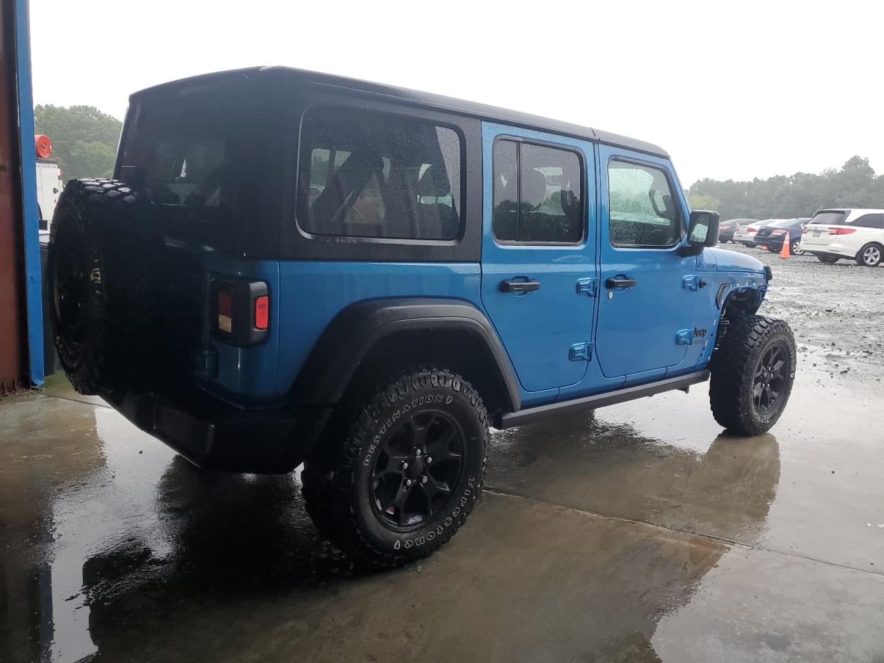 2022 JEEP WRANGLER UNLIMITED SPORT VIN:1C4HJXDG3NW224108