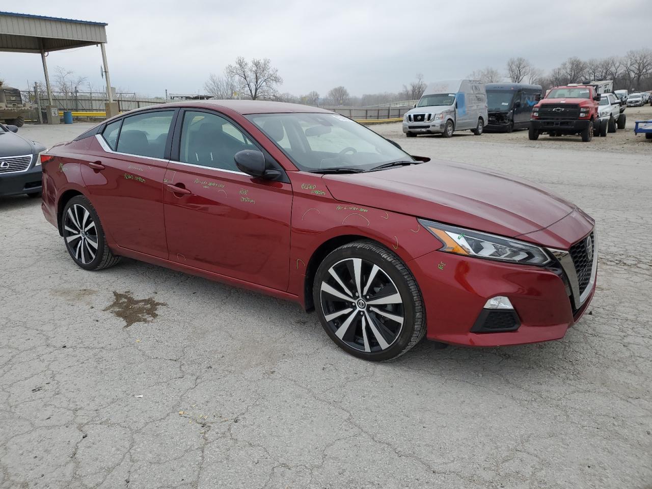 2022 NISSAN ALTIMA SR VIN:1N4BL4CV8NN413945