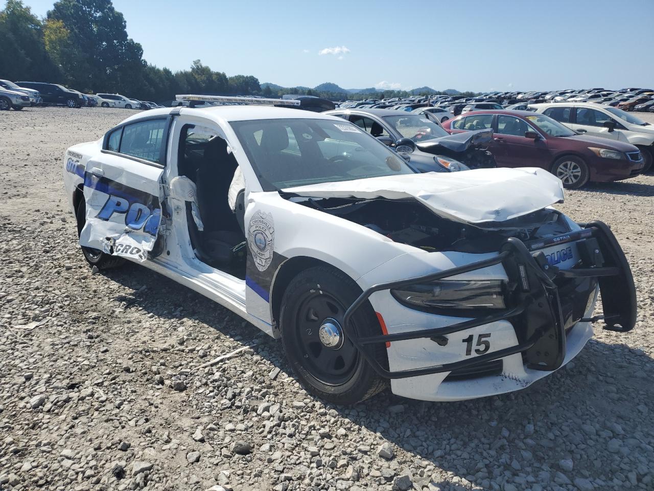 2023 DODGE CHARGER POLICE VIN:2C3CDXAT9PH588638