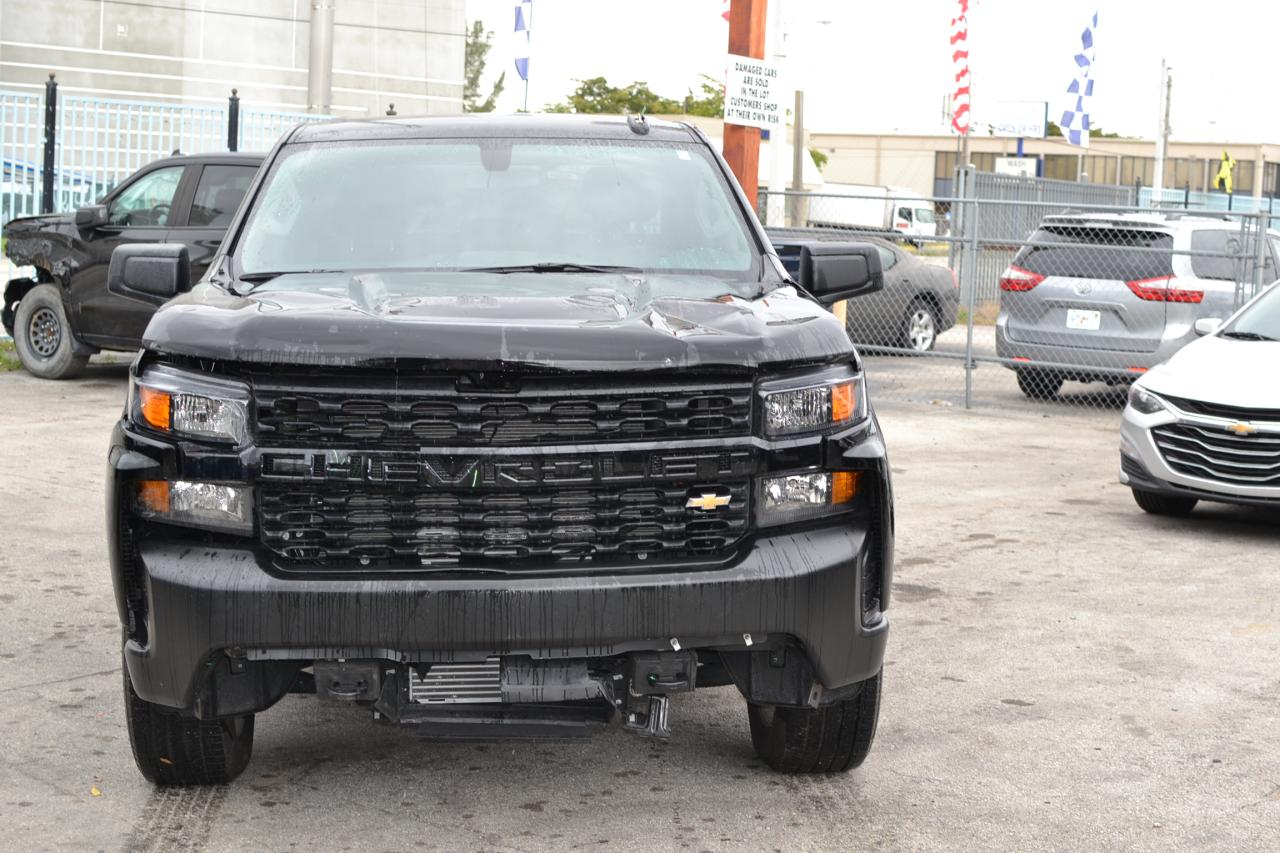 2022 CHEVROLET SILVERADO LTD C1500 CUSTOM VIN:3GCPWBEK6NG126188