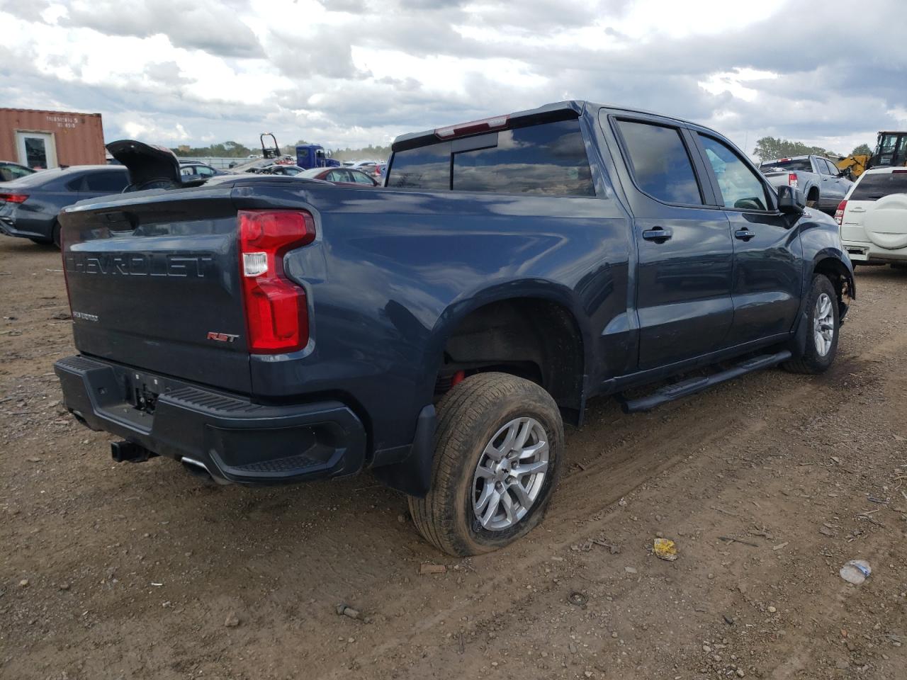 2022 CHEVROLET SILVERADO LTD K1500 RST VIN:1GCUYEED6NZ130533