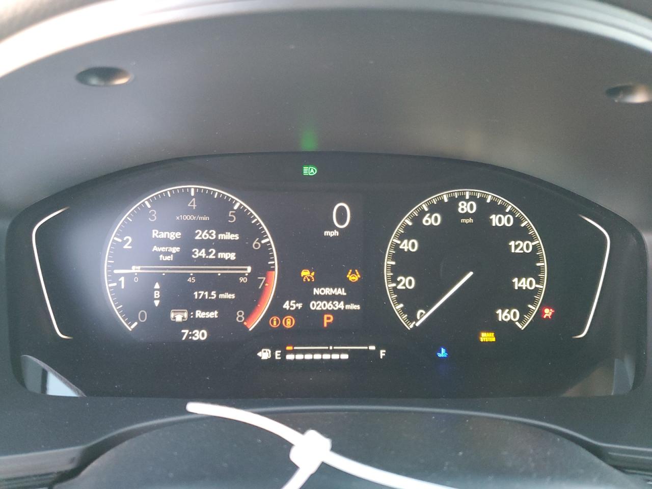 2022 HONDA CIVIC SPORT VIN:2HGFE2F51NH565596