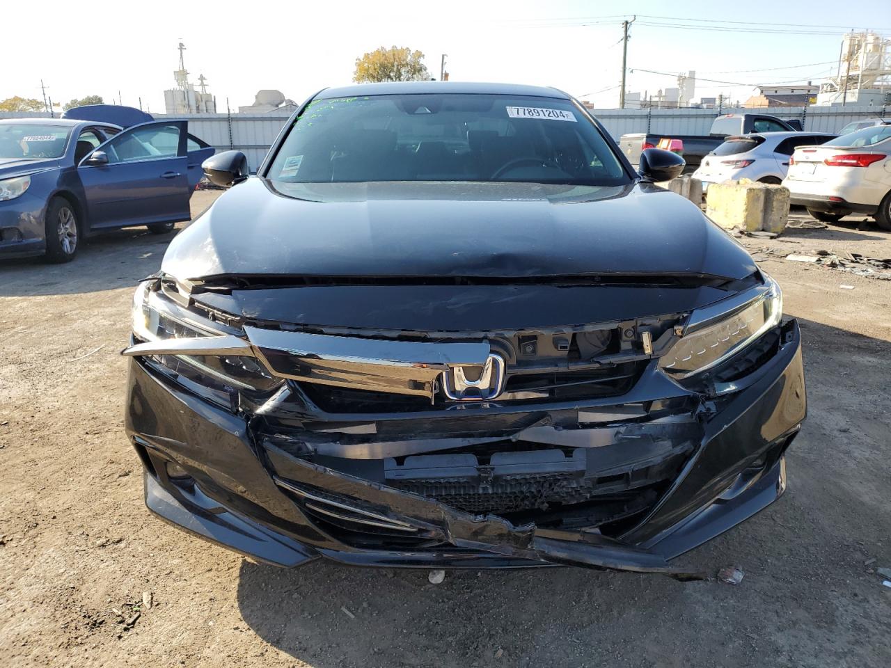 2022 HONDA ACCORD HYBRID SPORT VIN:1HGCV3F25NA035385