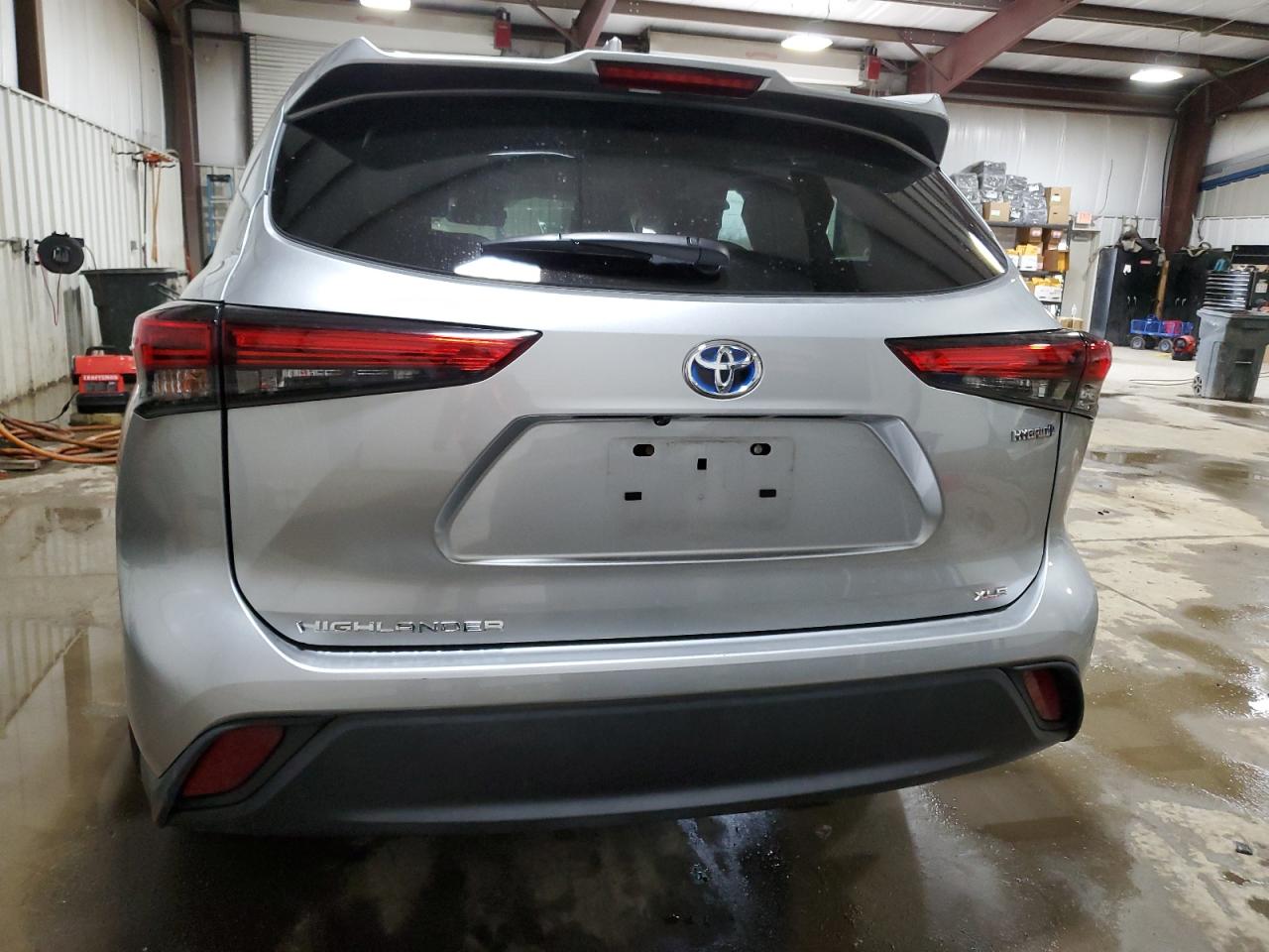 2022 TOYOTA HIGHLANDER HYBRID XLE VIN:5TDGBRCH4NS546206