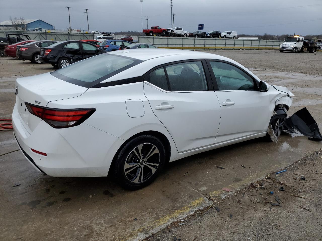 2022 NISSAN SENTRA SV VIN:3N1AB8CV1NY262629