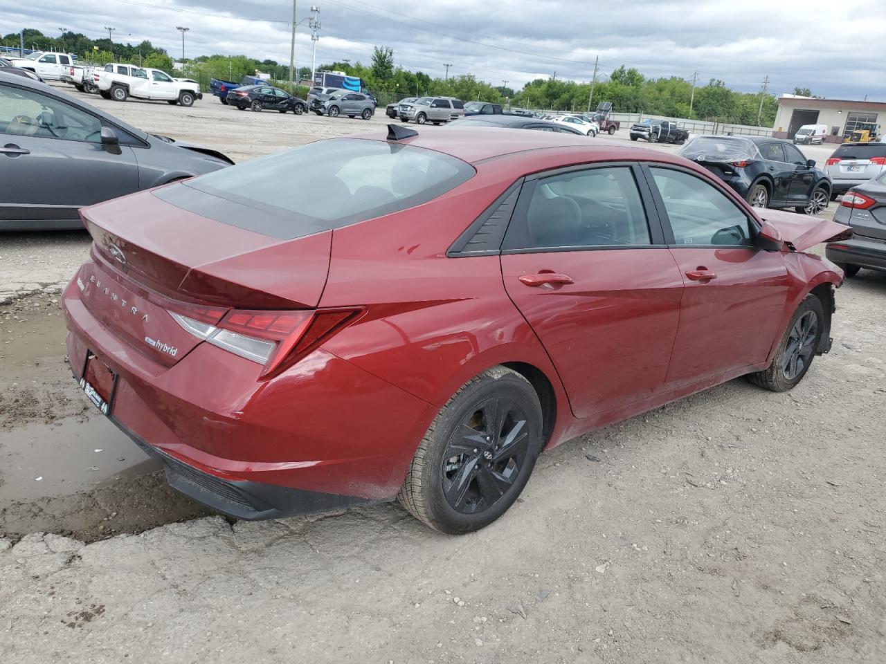 2023 HYUNDAI ELANTRA BLUE VIN:KMHLM4AJ1PU086417