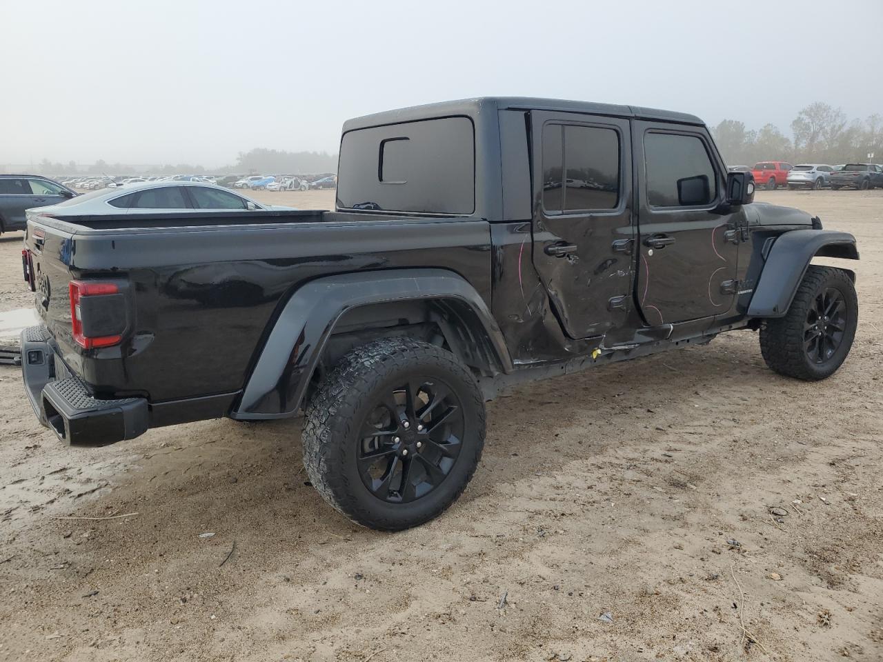 2022 JEEP GLADIATOR OVERLAND VIN:1C6HJTFG2NL129862