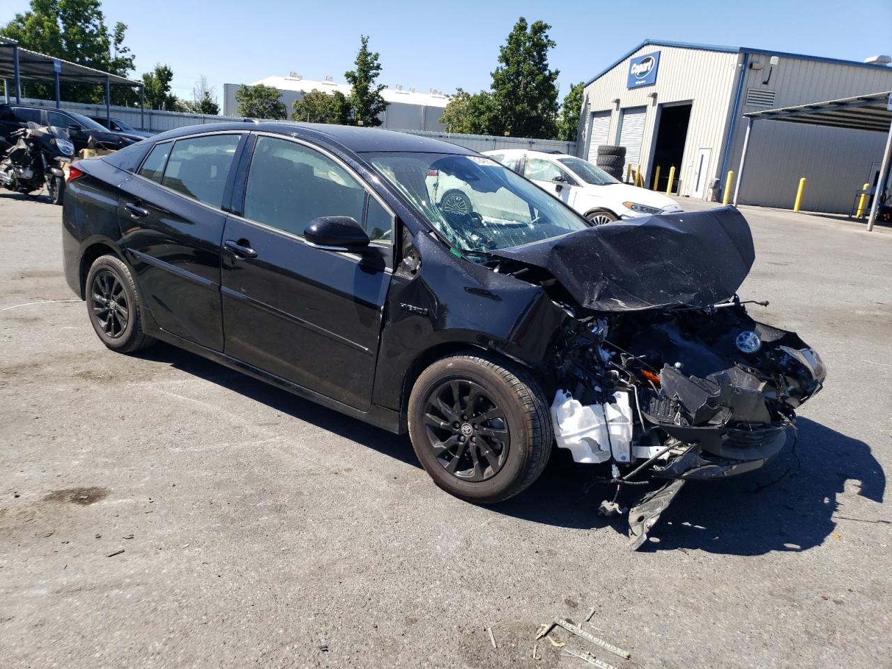 2022 TOYOTA PRIUS LE VIN:JTDL9MFU8N3037579