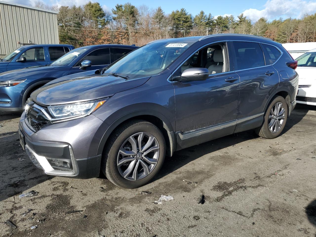 2022 HONDA CR-V TOURING VIN:7FARW2H95NE024781