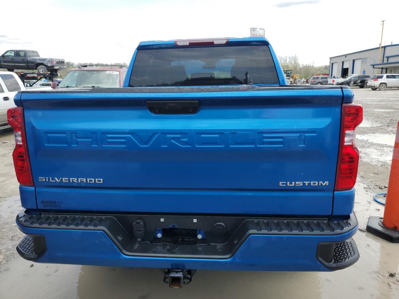 2022 CHEVROLET SILVERADO K1500 CUSTOM VIN:3GCPDBEK1NG535964