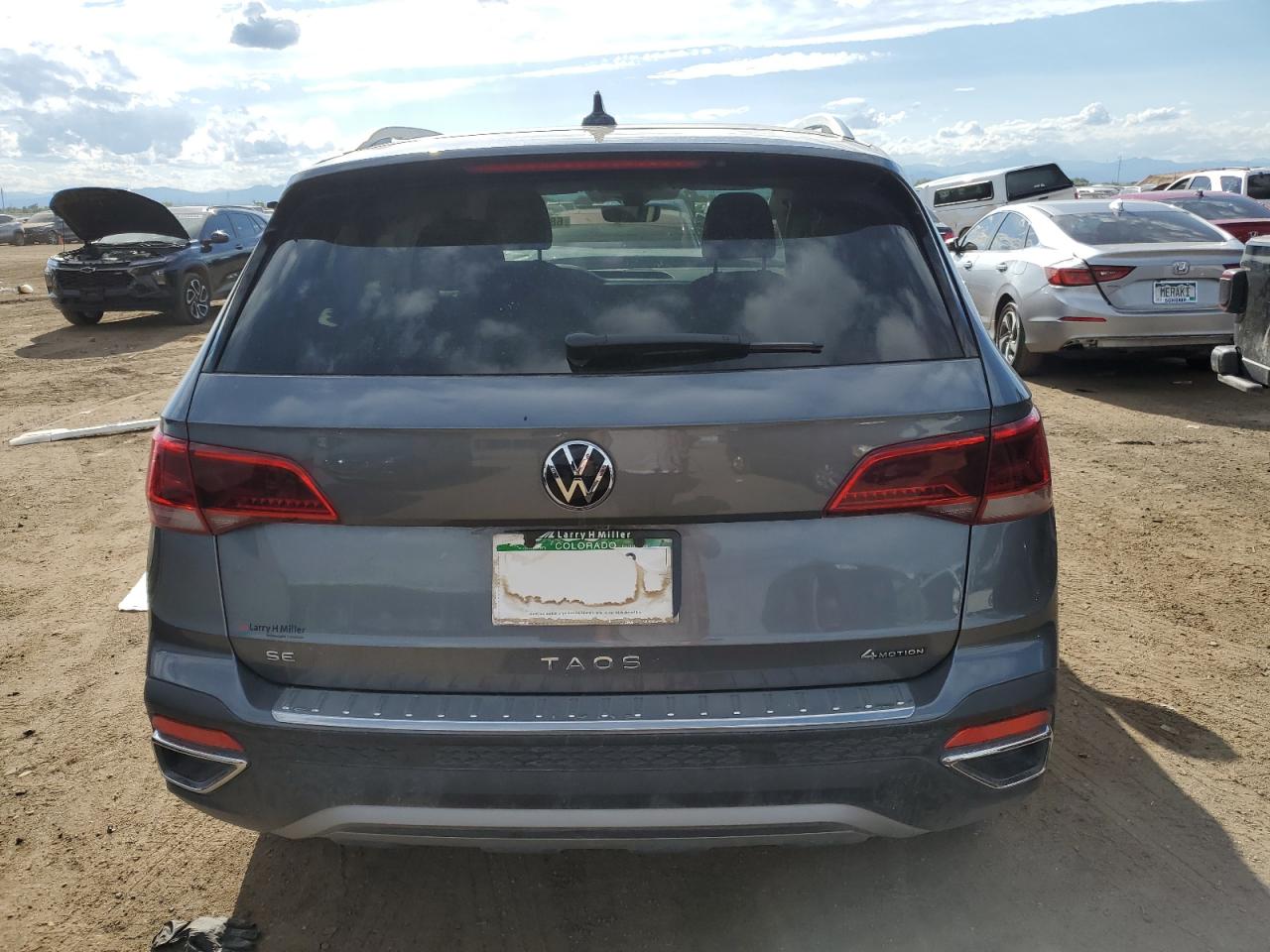 2023 VOLKSWAGEN TAOS SE VIN:3VVVX7B28PM353734