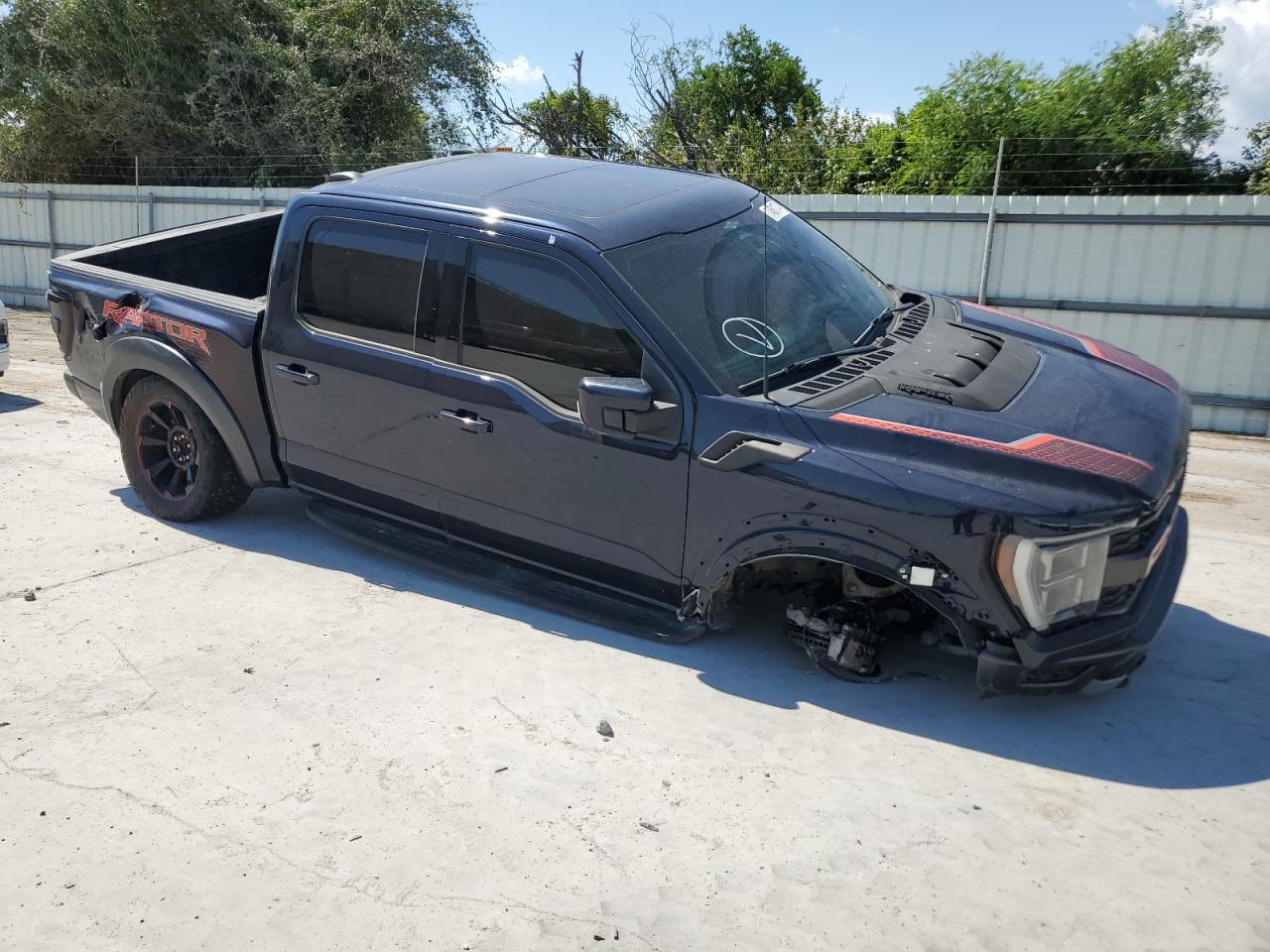 2023 FORD F150 RAPTOR VIN:1FTFW1RG1PFA44465