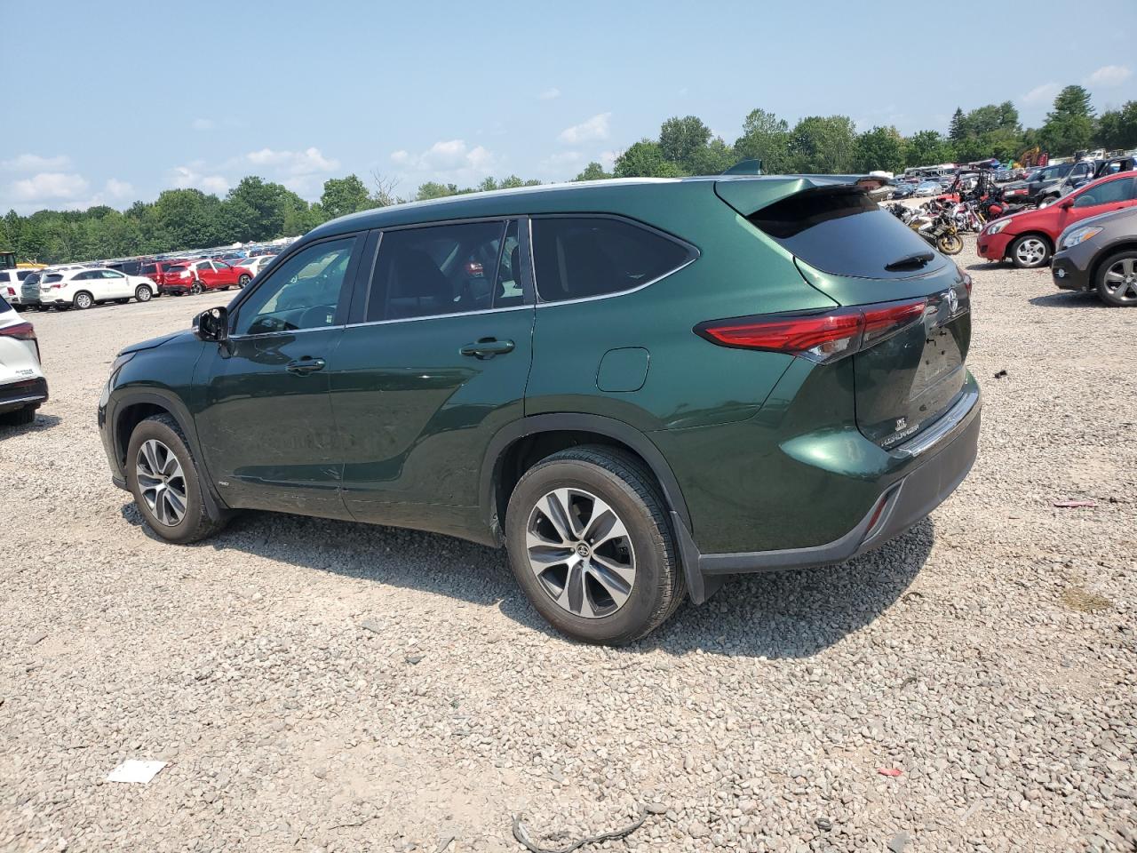 2023 TOYOTA HIGHLANDER HYBRID XLE VIN:5TDKBRCH4PS576352