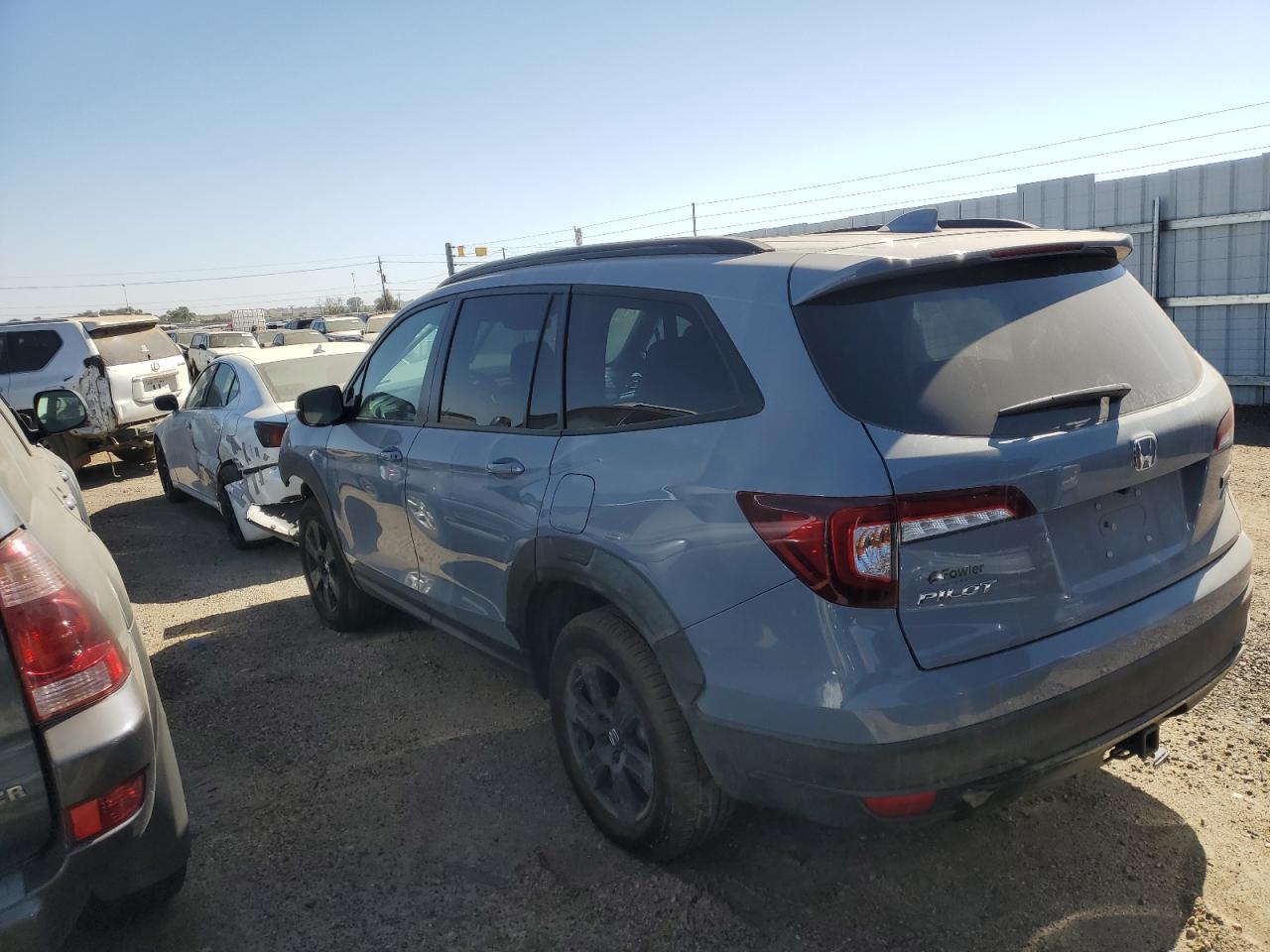 2022 HONDA PILOT TRAILSPORT VIN:5FNYF6H88NB020391