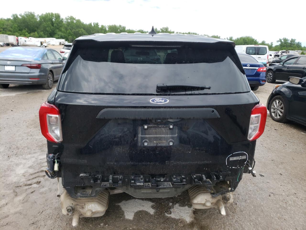 2022 FORD EXPLORER POLICE INTERCEPTOR VIN:1FM5K8AC3NGB73884