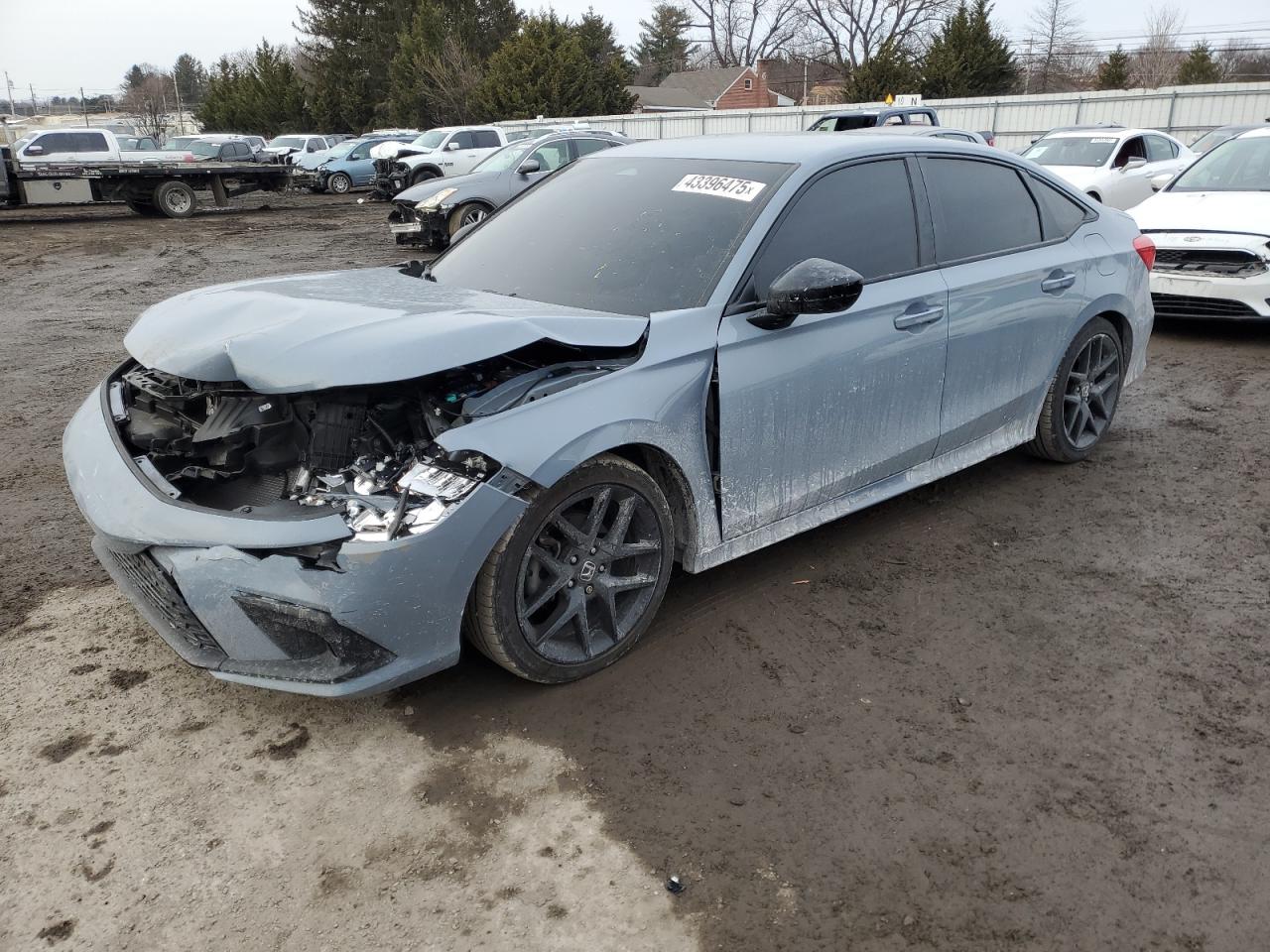 2022 HONDA CIVIC SPORT VIN:2HGFE2F5XNH608266