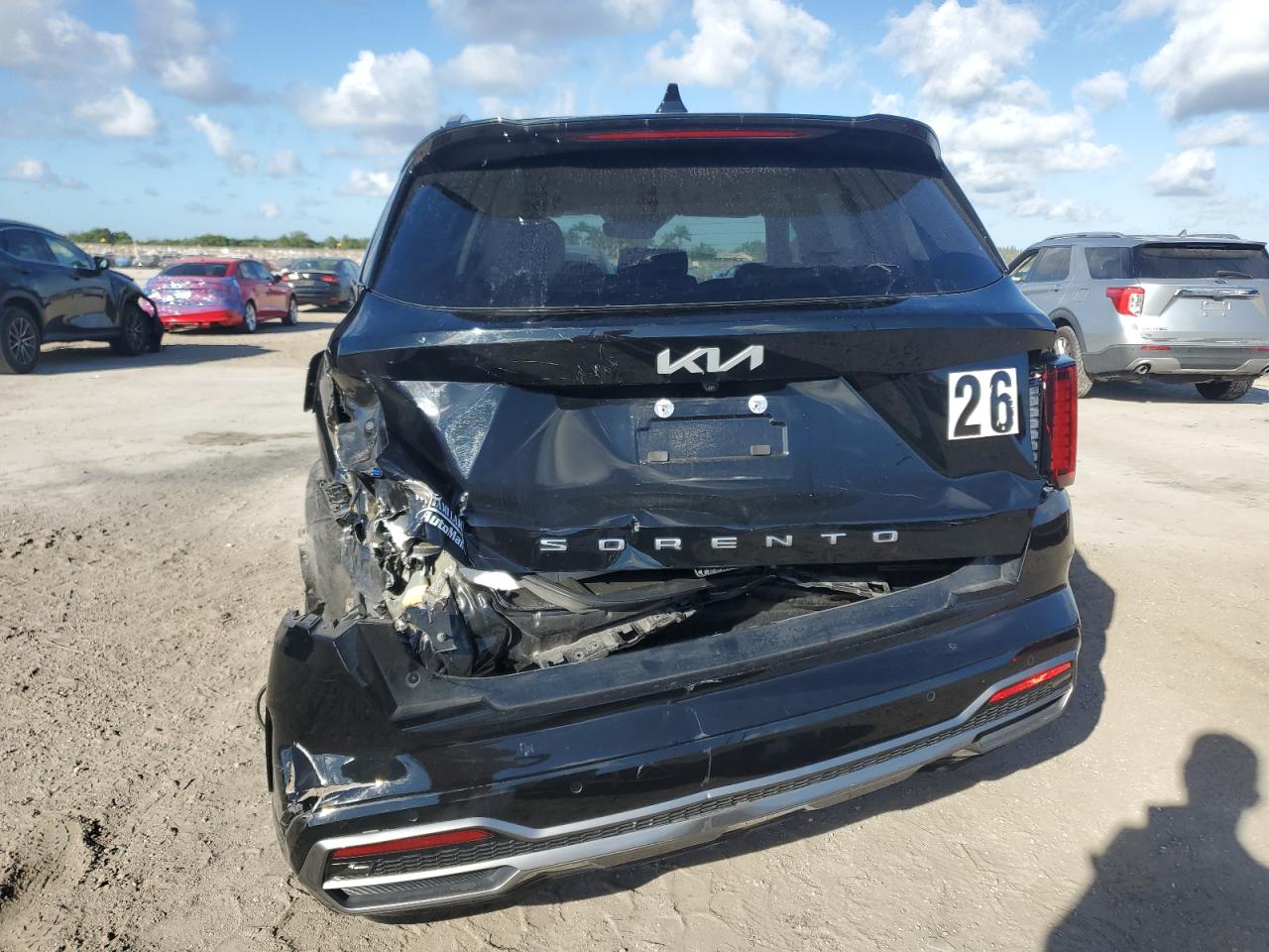 2022 KIA SORENTO S VIN:5XYRL4LC2NG079569