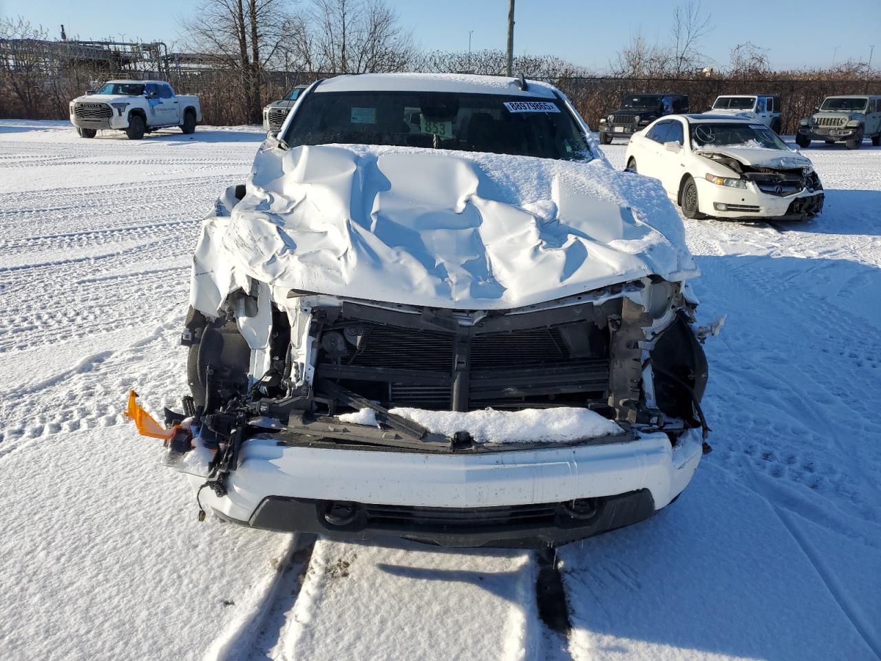 2022 CHEVROLET SILVERADO K1500 CUSTOM VIN:1GCPDBEK4NZ588805