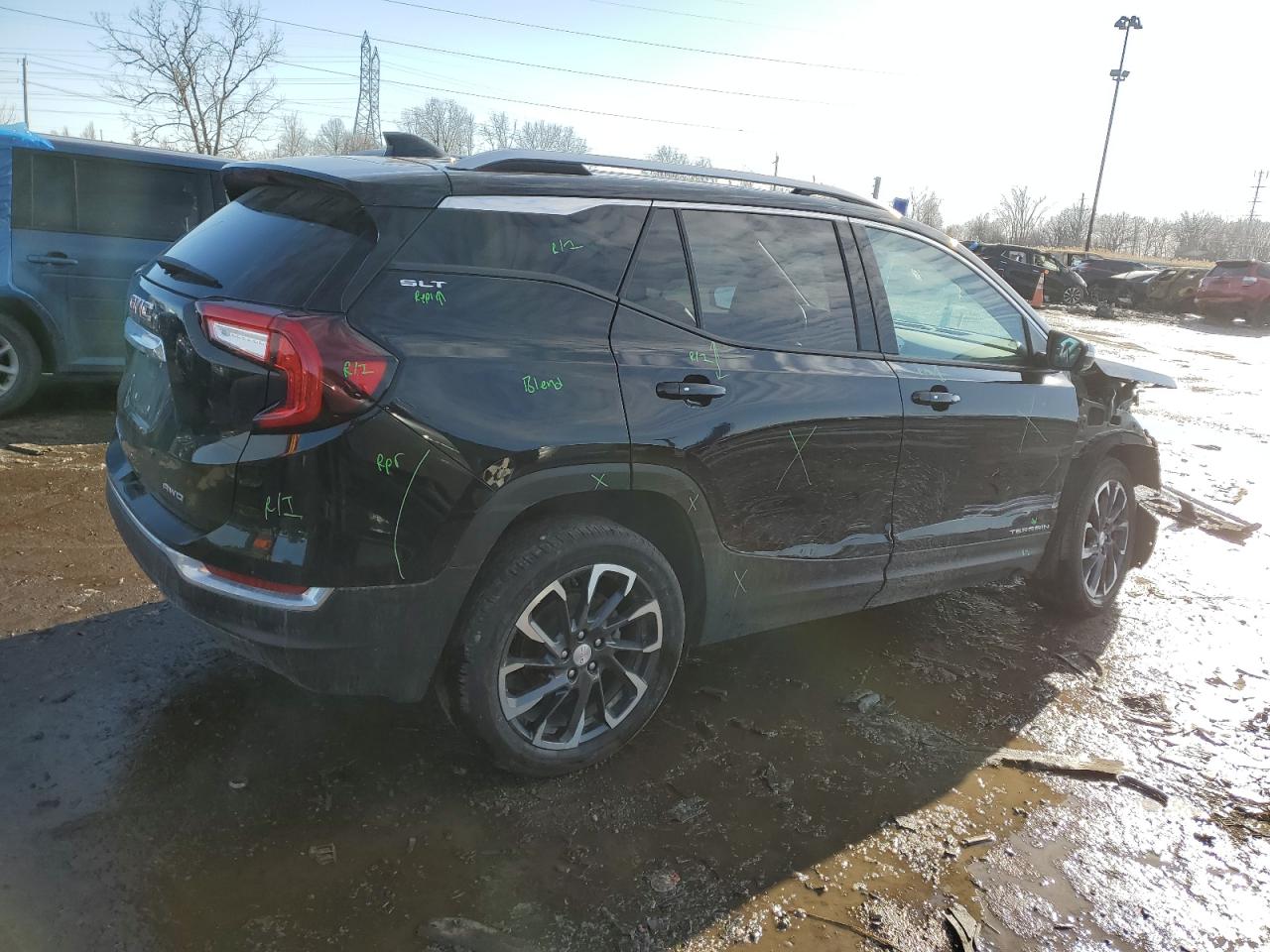 2023 GMC TERRAIN SLT VIN:3GKALVEG8PL201189