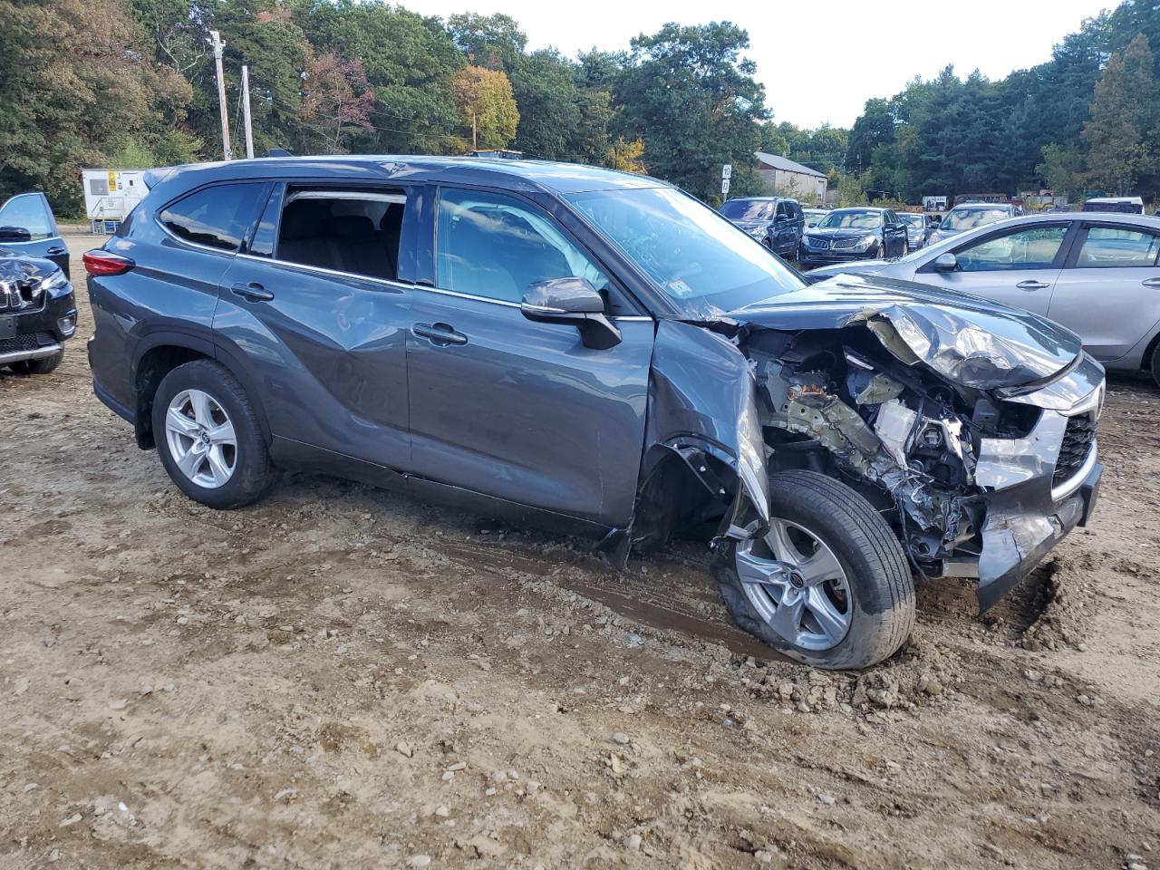 2022 TOYOTA HIGHLANDER L VIN:5TDBZRBH0NS243365