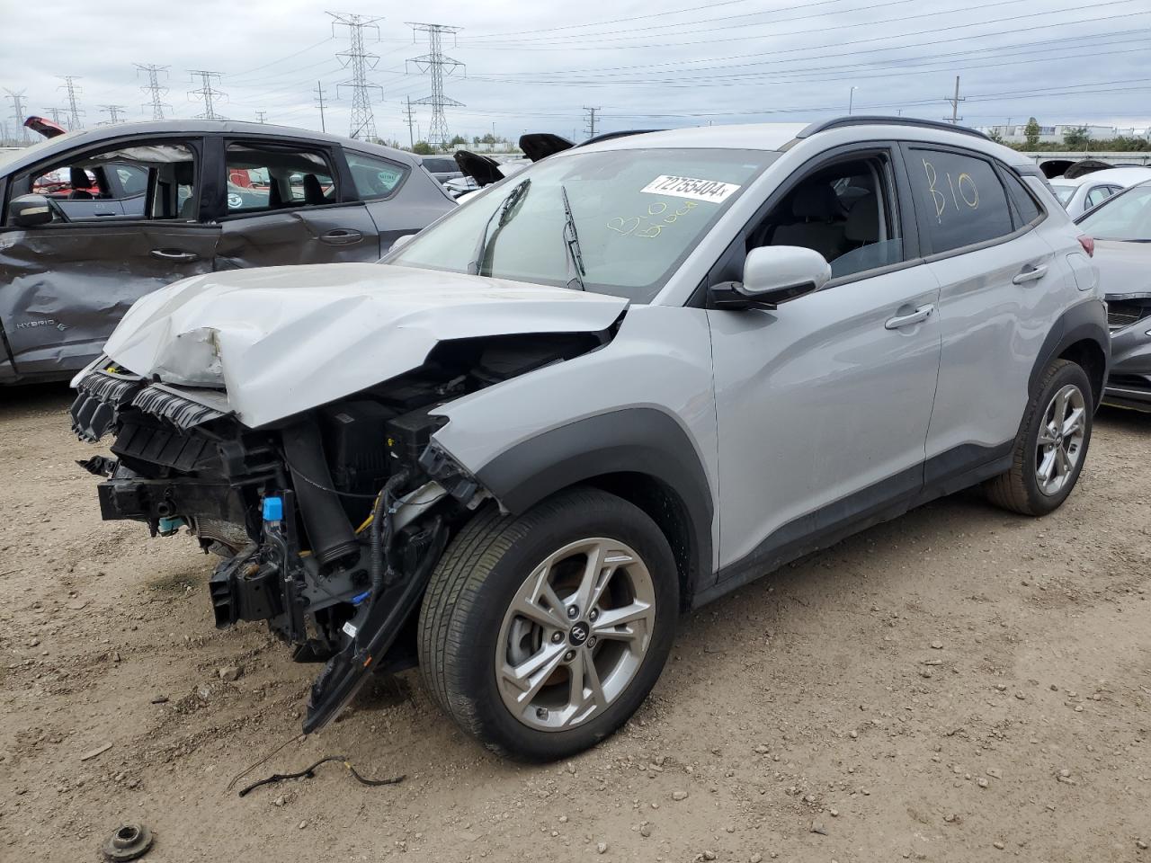 2023 HYUNDAI KONA SEL VIN:KM8K6CABXPU983194