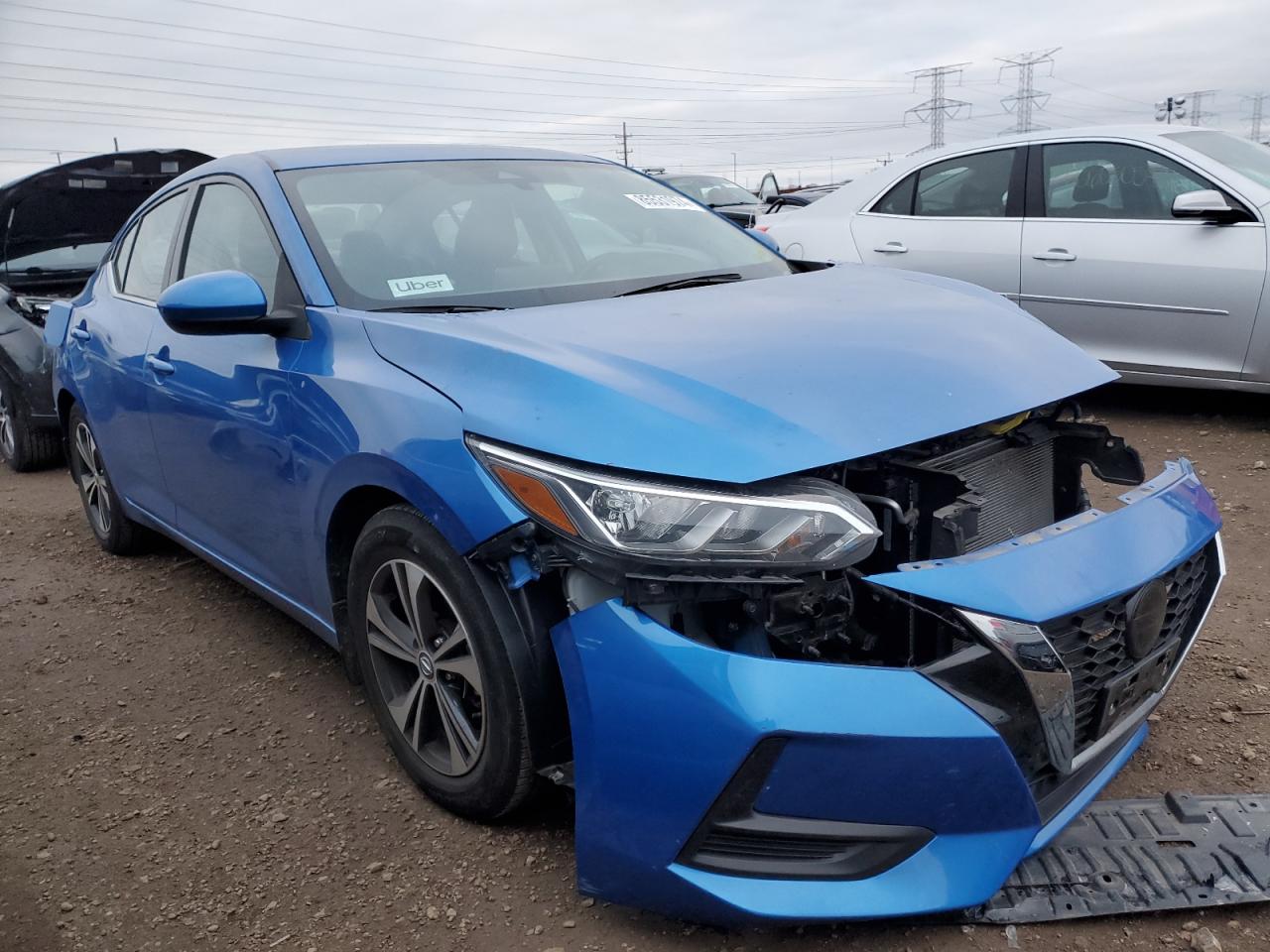 2022 NISSAN SENTRA SV VIN:3N1AB8CV2NY286678
