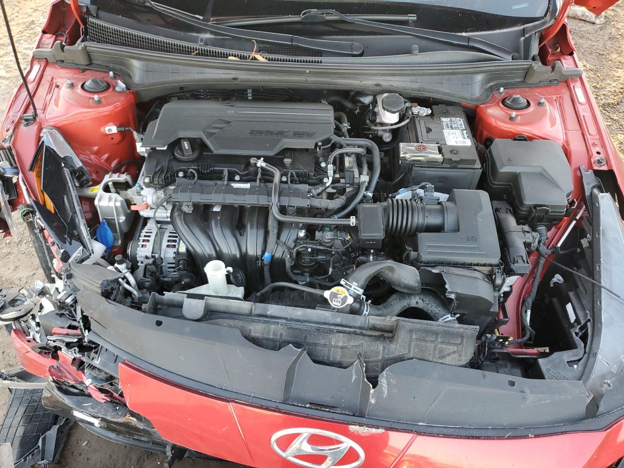 2022 HYUNDAI ELANTRA SEL VIN:5NPLM4AG7NH076197