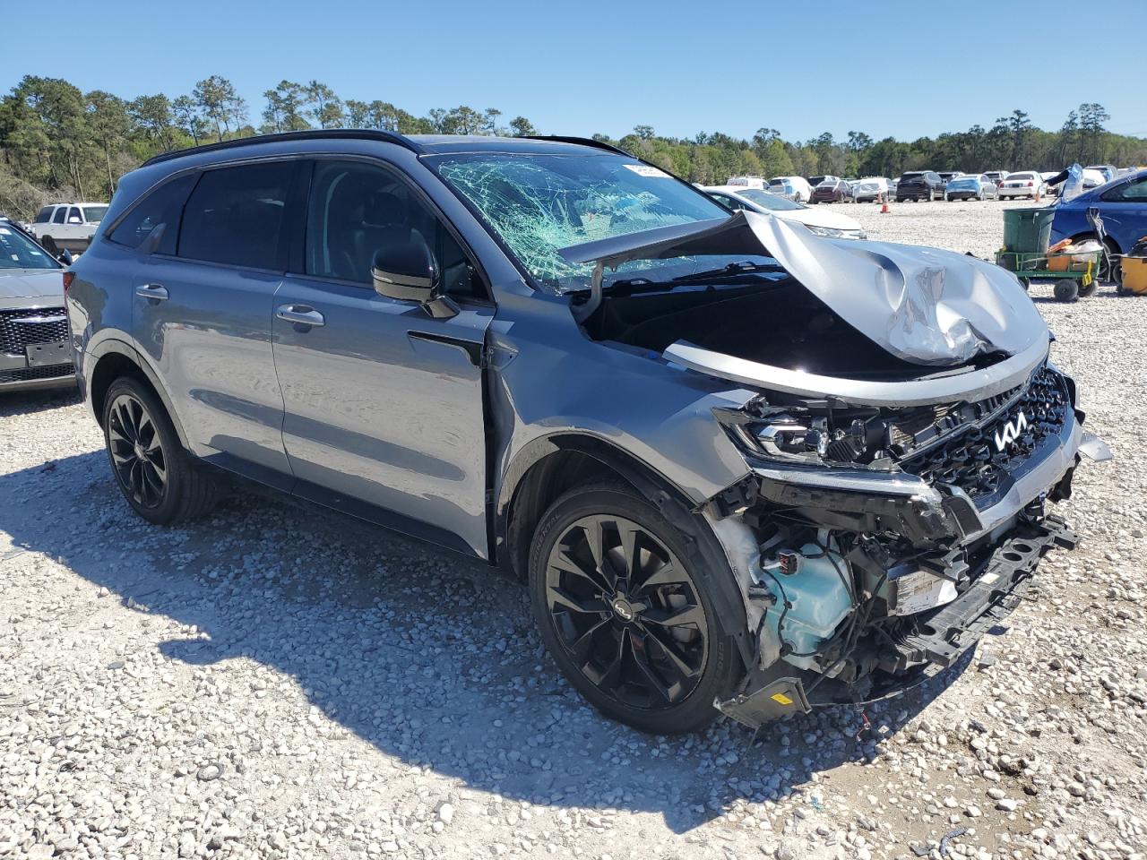 2022 KIA SORENTO SX VIN:5XYRK4LF3NG091923