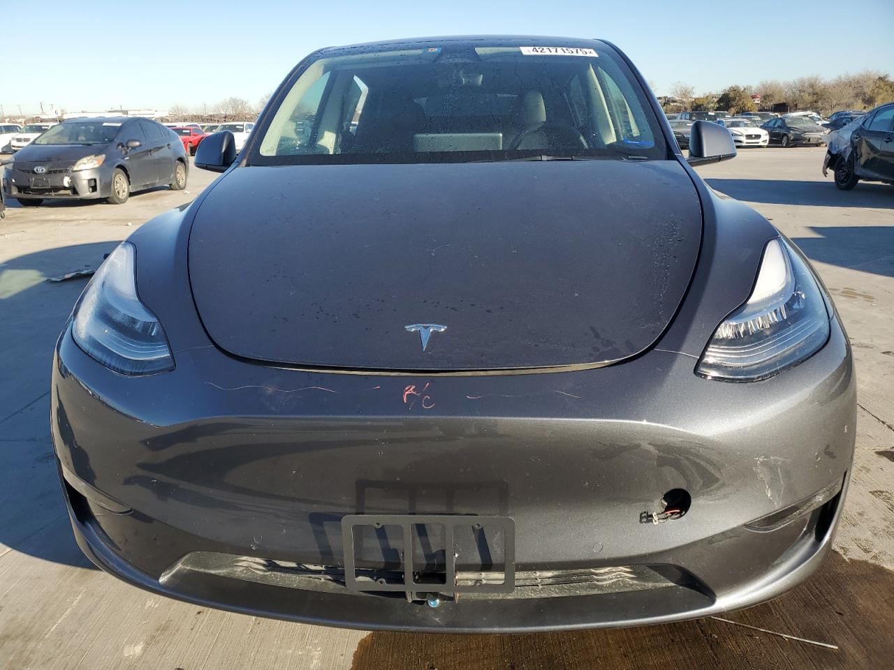 2022 TESLA MODEL Y  VIN:7SAYGDEE8NF364110
