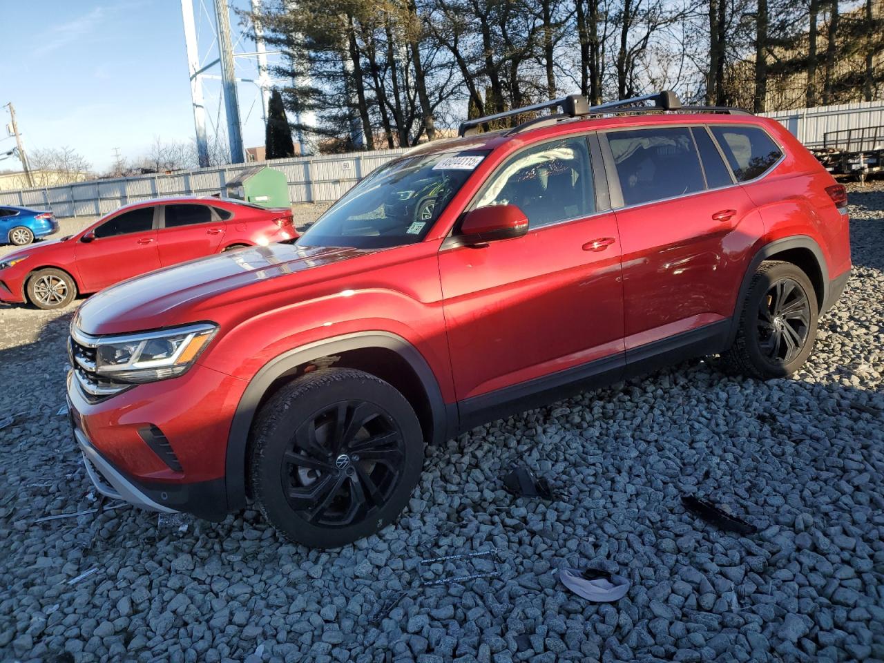 2022 VOLKSWAGEN ATLAS SE VIN:1V2KR2CA7NC523163