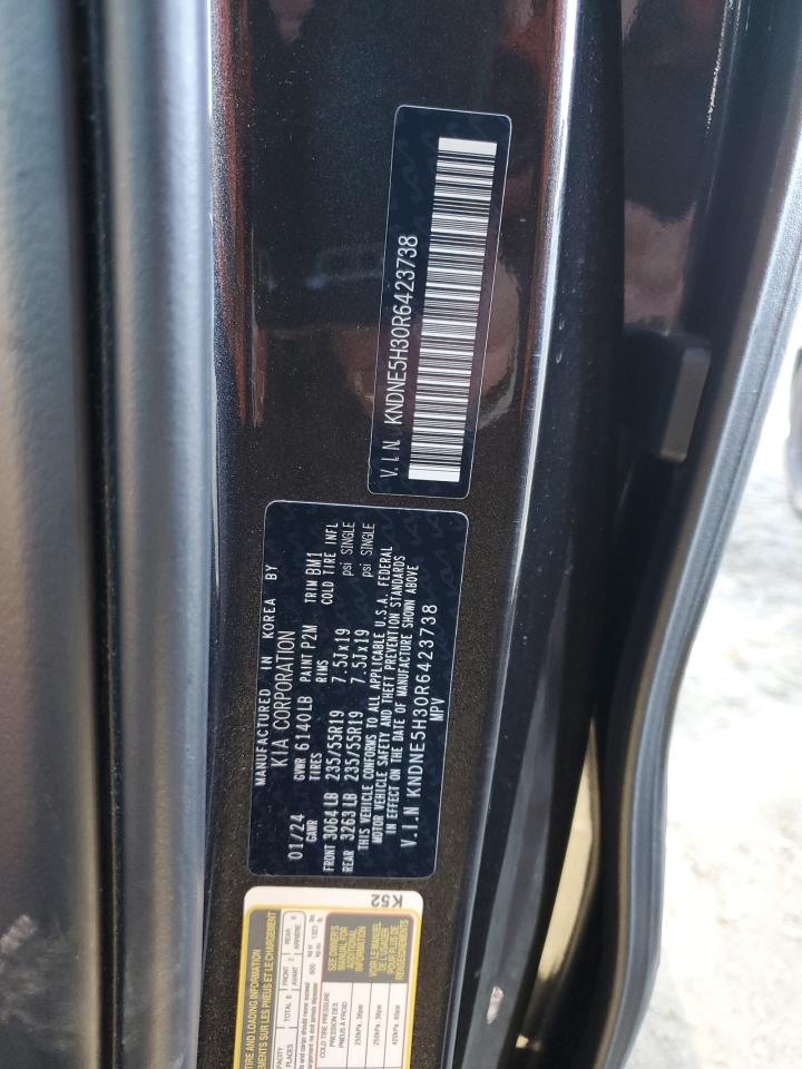 2024 KIA CARNIVAL SX VIN:KNDNE5H30R6423738