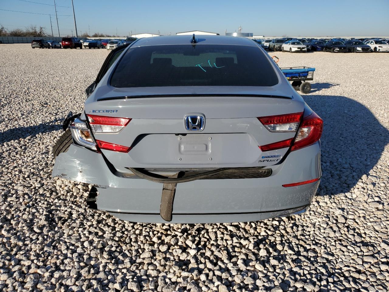 2022 HONDA ACCORD HYBRID SPORT VIN:1HGCV3F22NA009259