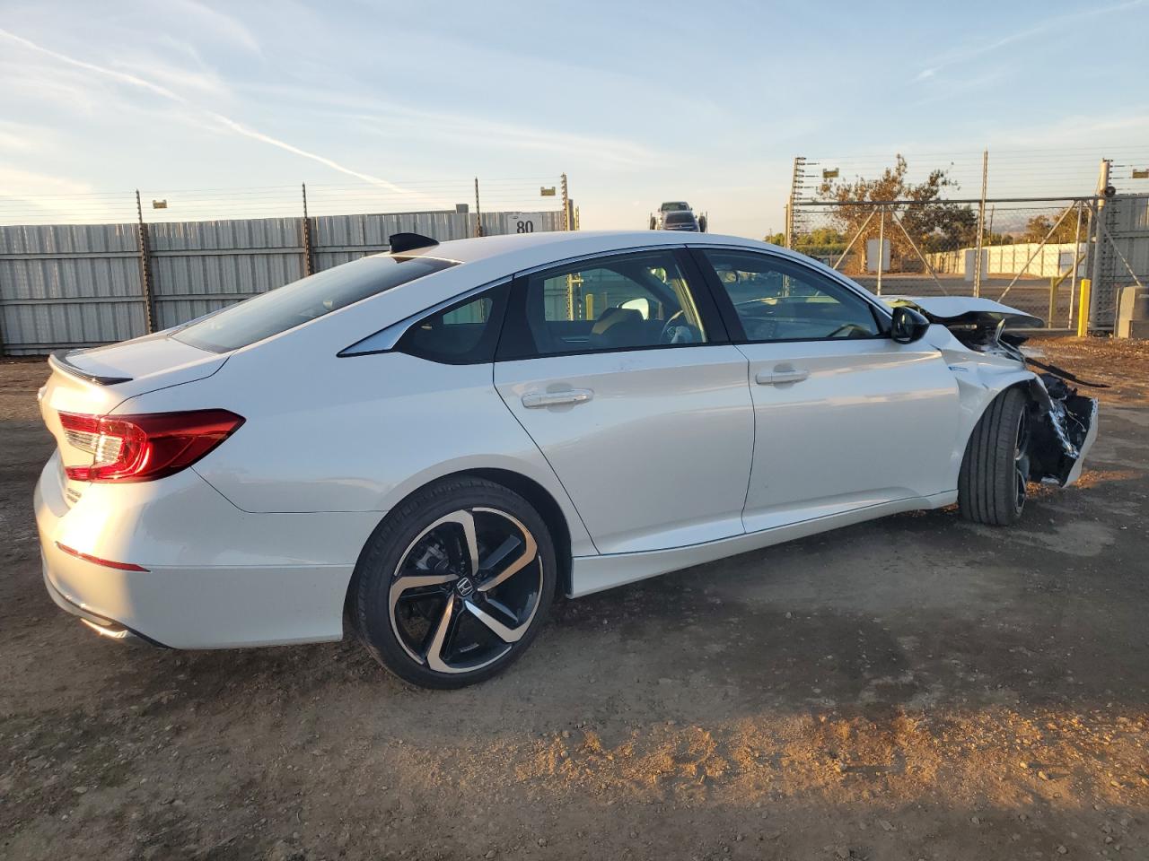 2022 HONDA ACCORD HYBRID SPORT VIN:1HGCV3F22NA039670
