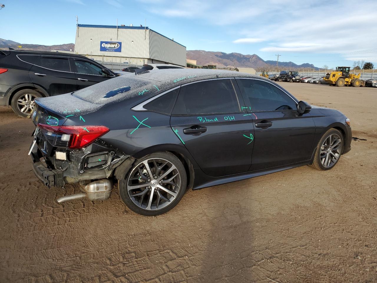2023 HONDA CIVIC TOURING VIN:2HGFE1F98PH302148