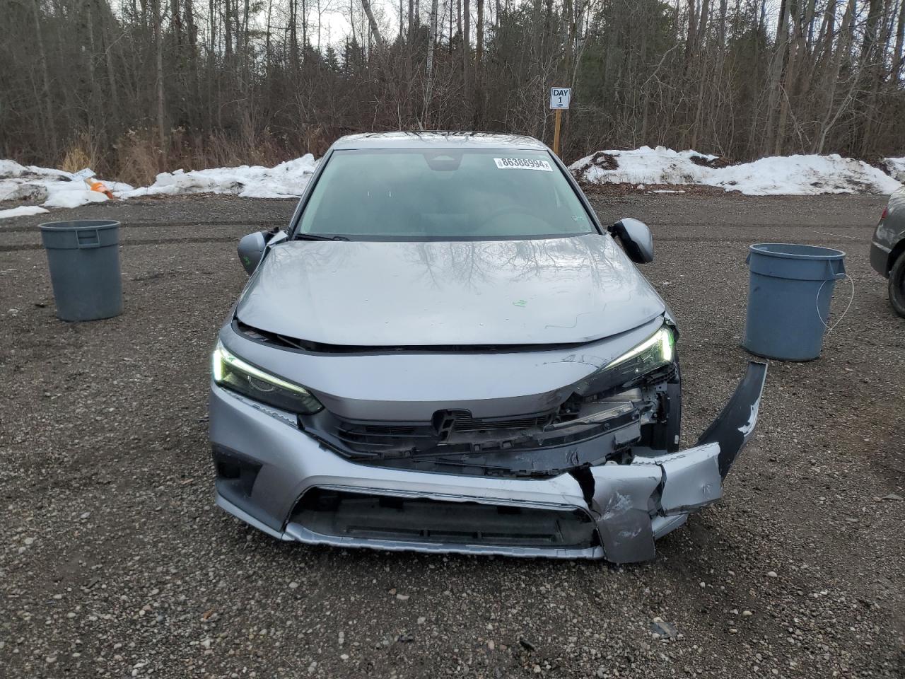 2022 HONDA CIVIC EX VIN:2HGFE2F38NH124790