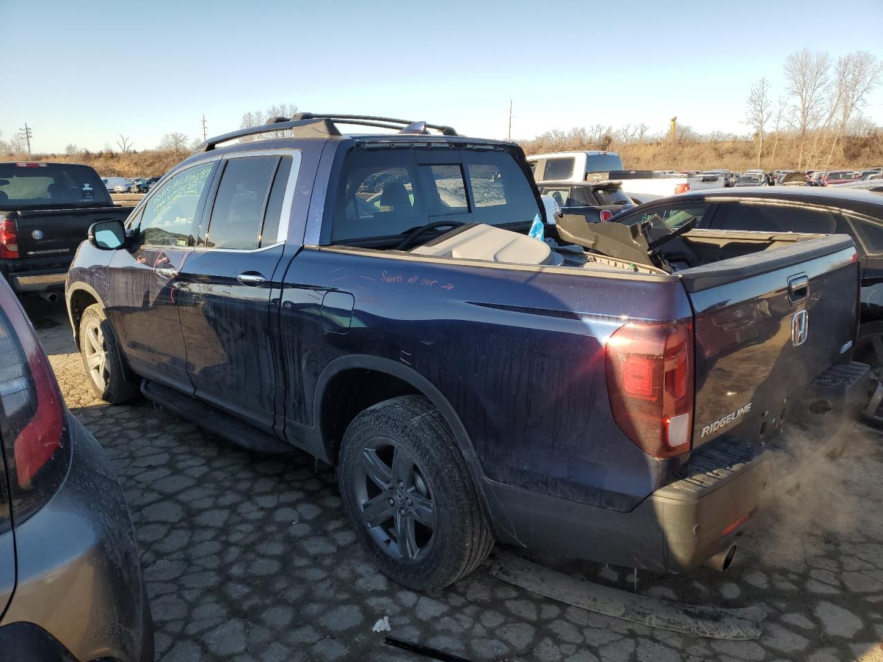 2023 HONDA RIDGELINE RTL-E VIN:5FPYK3F73PB012231